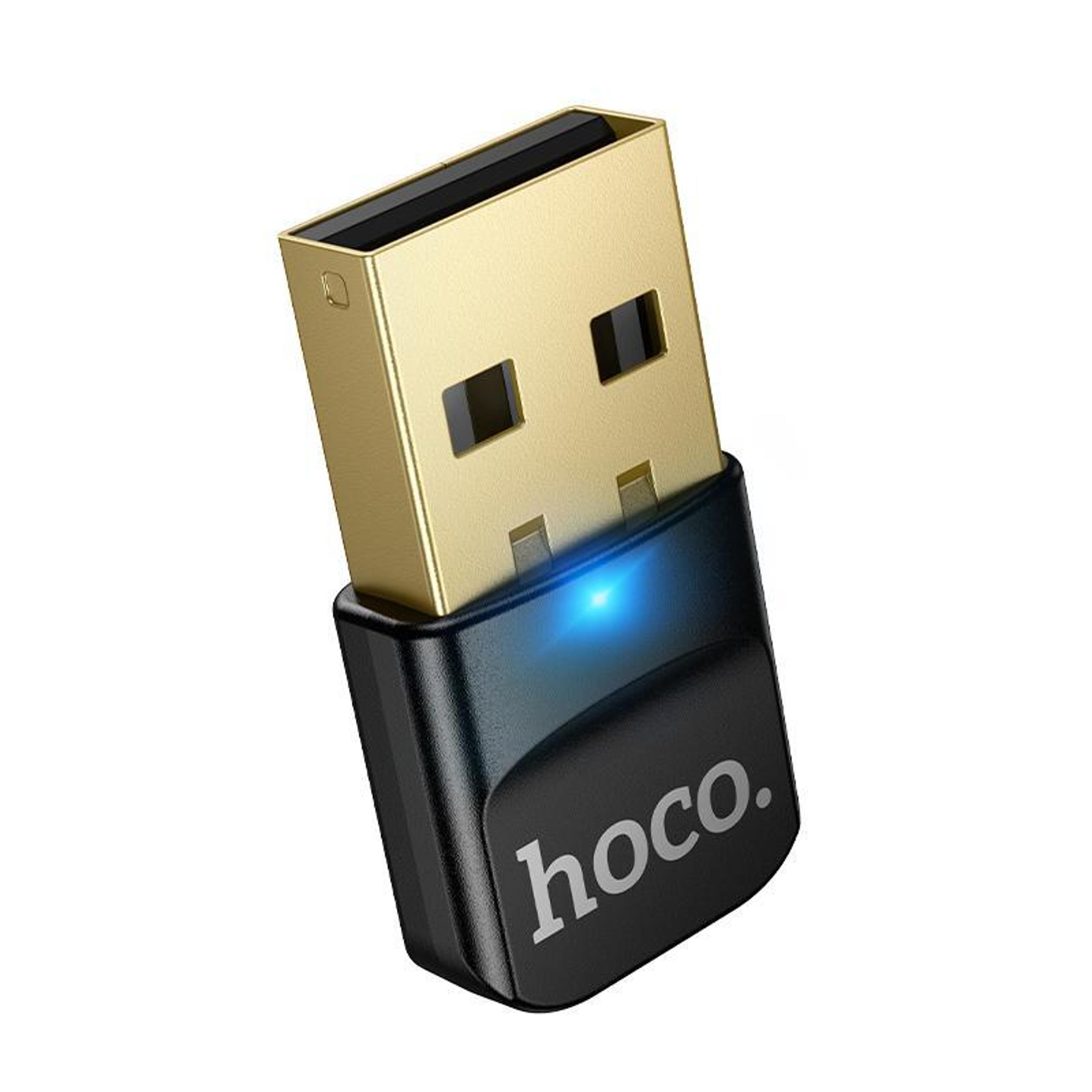 hoco ua100 bluetooth 6.0 usb adapter mini wireless dongle for 7 devices