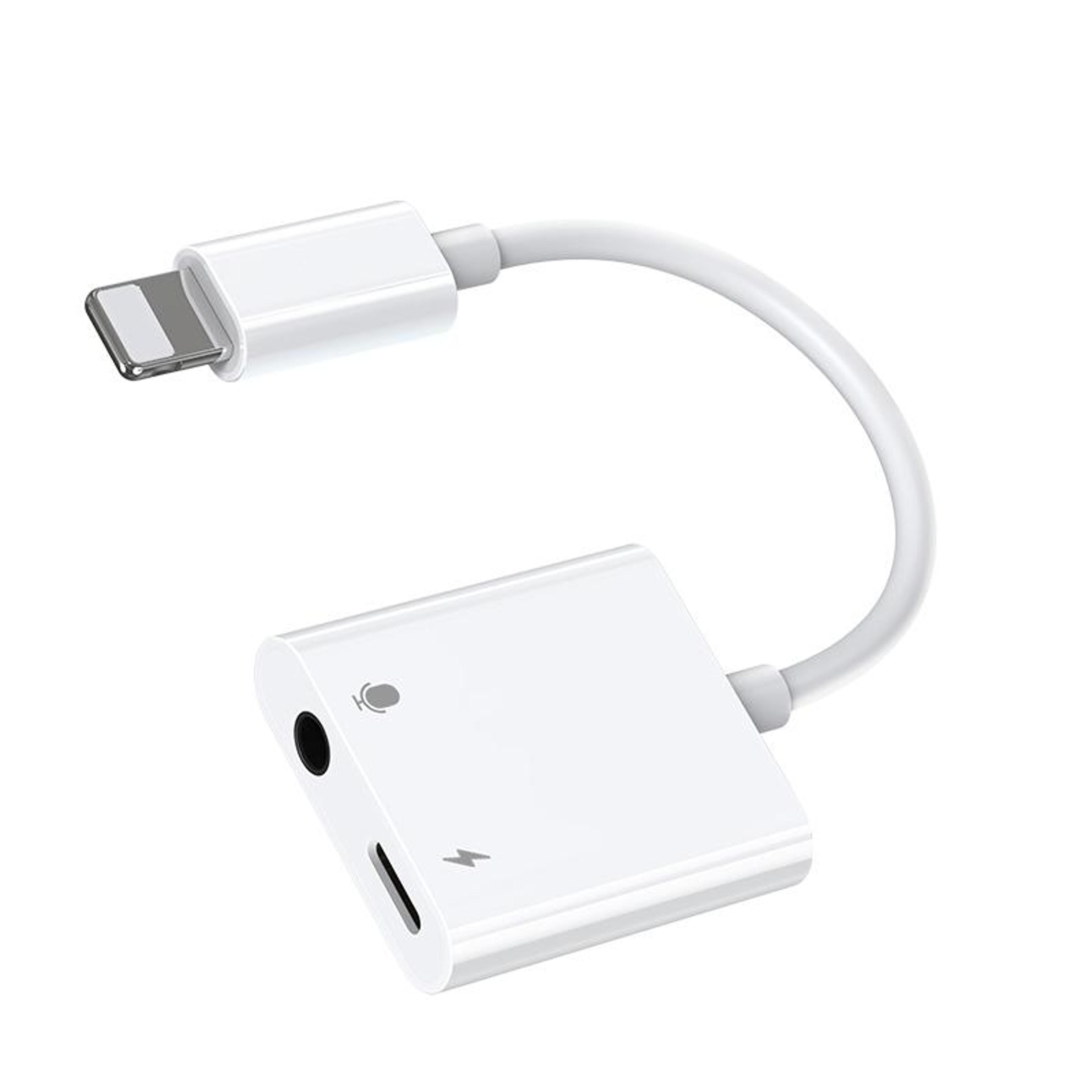 joyroom s-y105 lightning to 3.5mm adapter with charging 18w audio converter