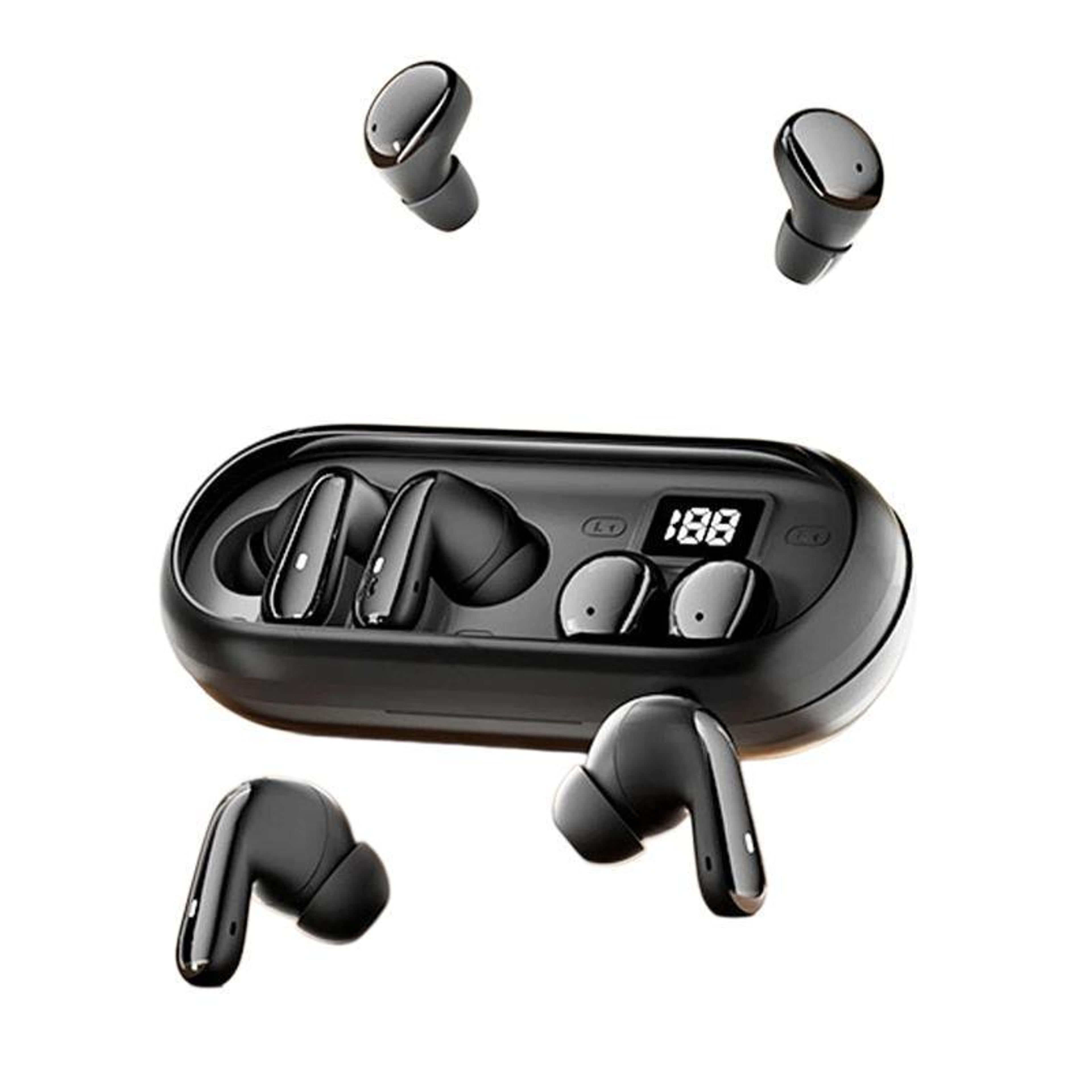 md35 sleep earbuds with noise reduction, bluetooth 6.0 and digital display