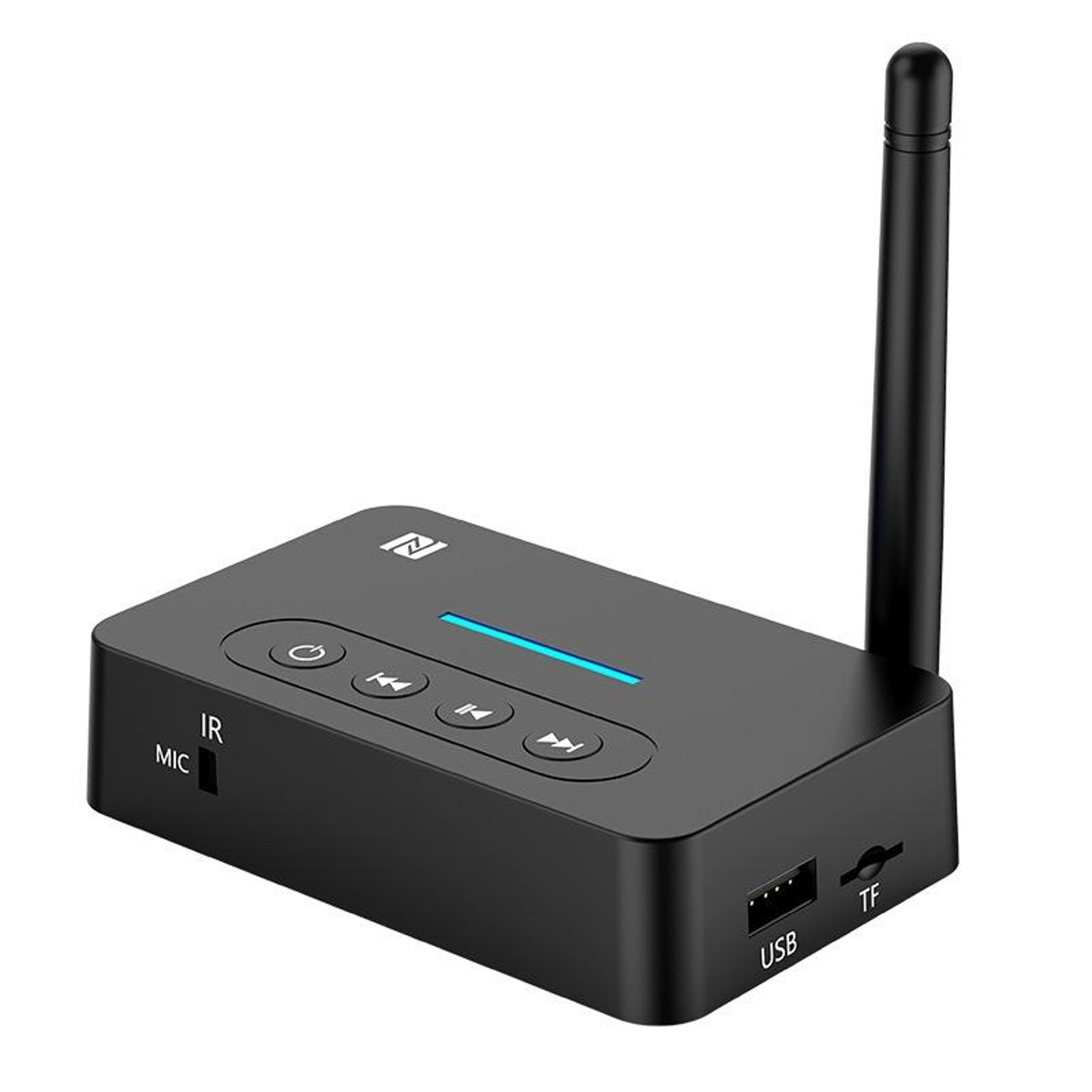 d9 bluetooth 5.1 receiver transmitter with nfc for car, tv and home audio