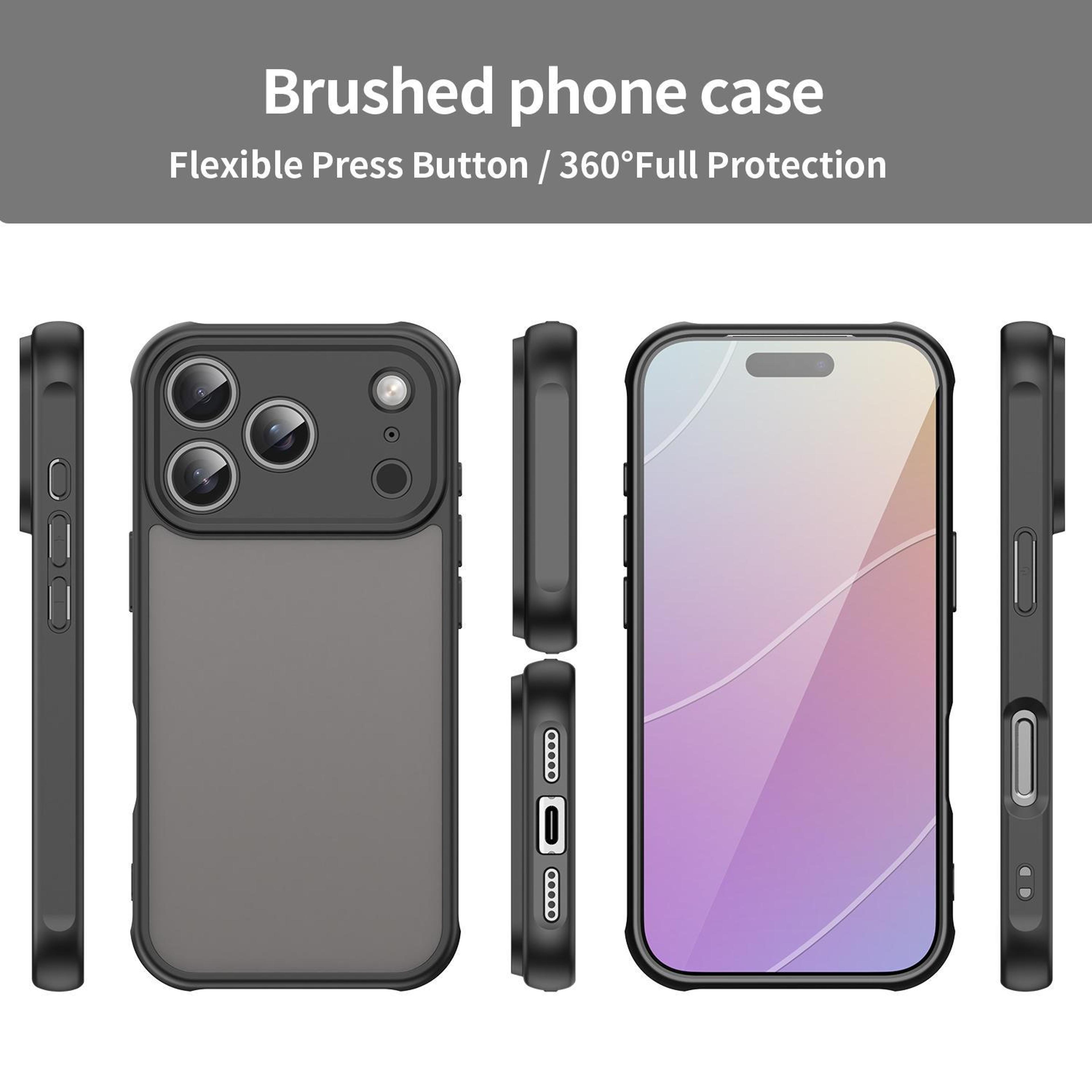 Fan Dun IPhone 18 Pro Case With Frosted TPU PC Hybrid Protection 1