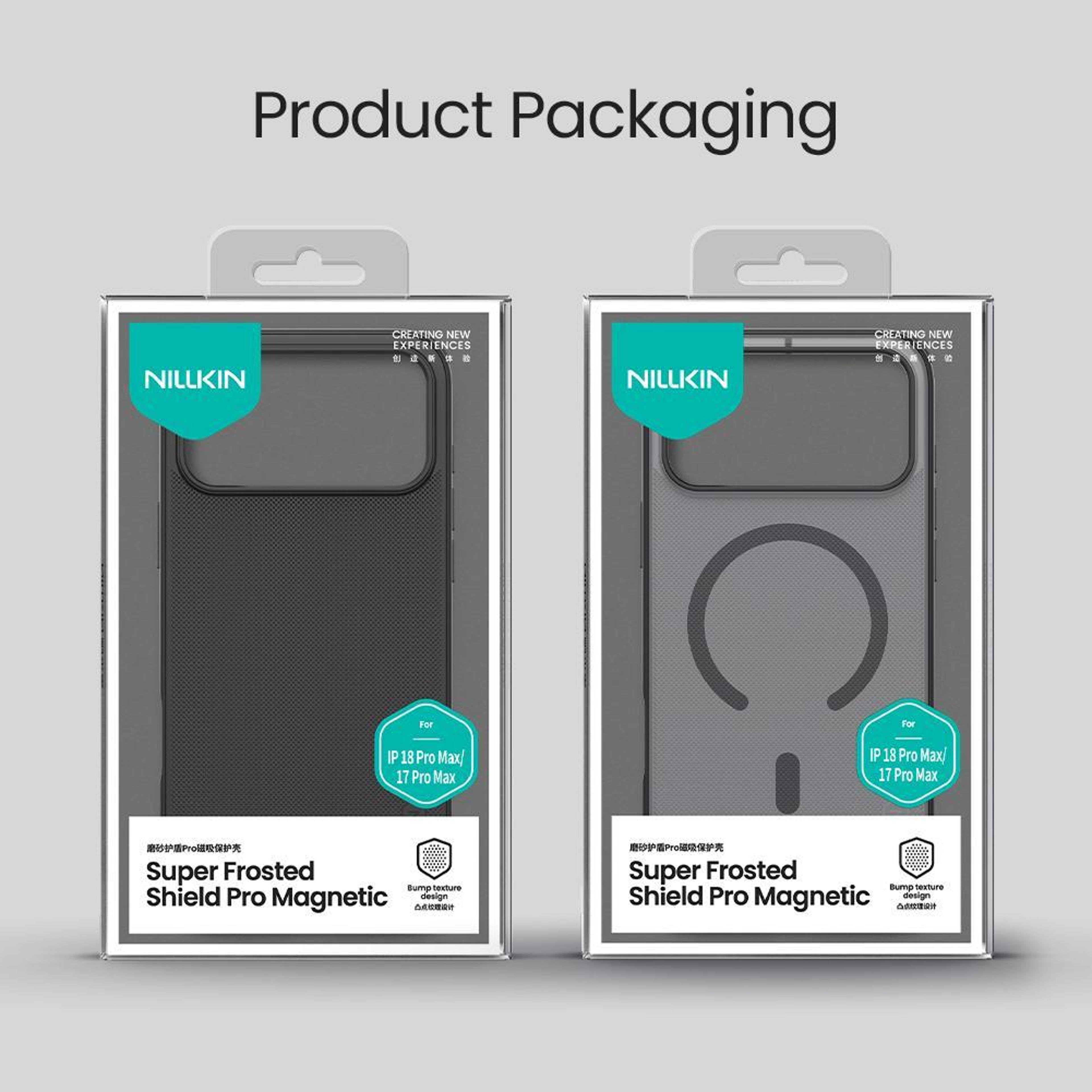NILLKIN Frosted Shield Pro IPhone 18 Pro Max MagSafe Case With DualLayer Protection 9