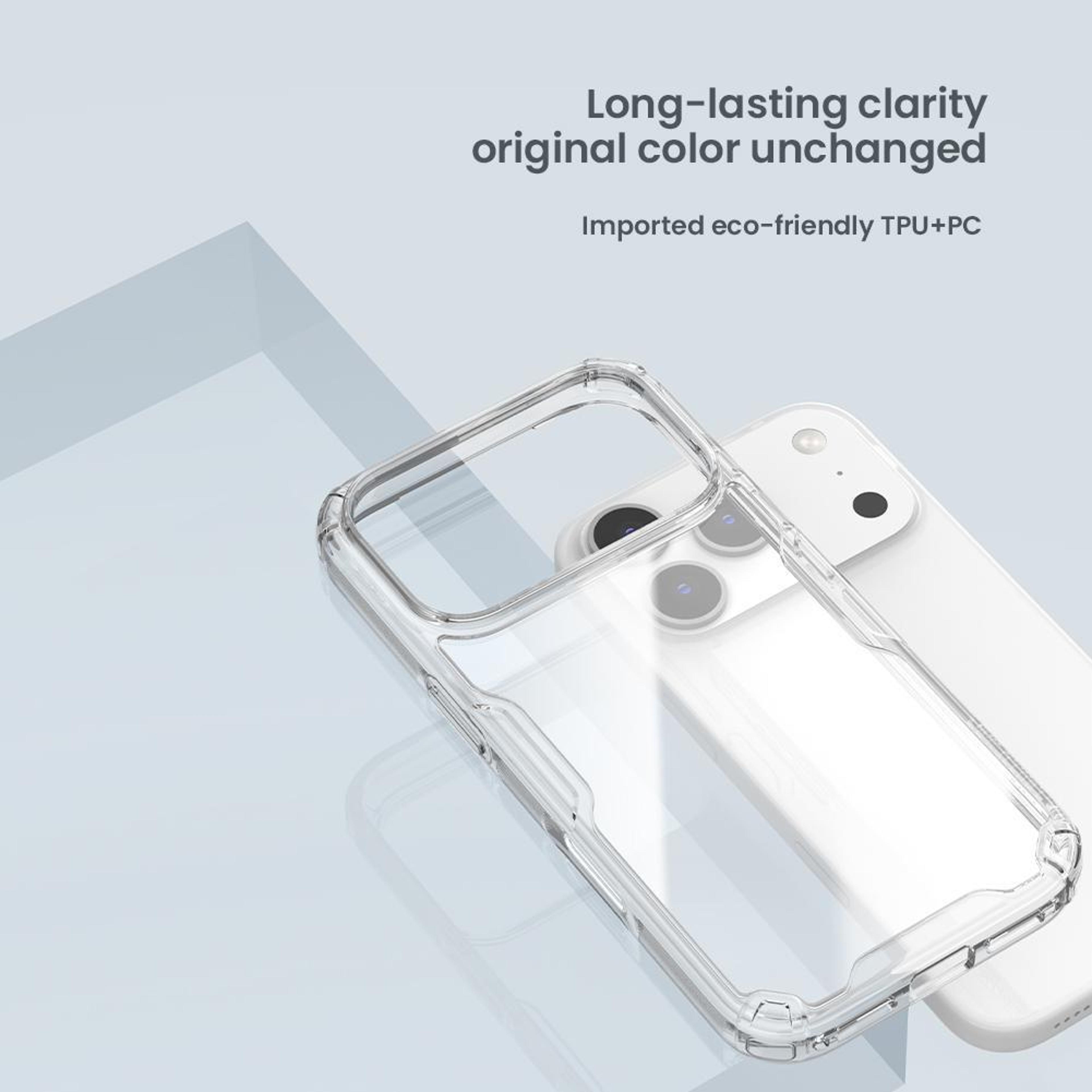 IPhone 18 Pro Clear Case Slim PC TPU Protective Cover 5