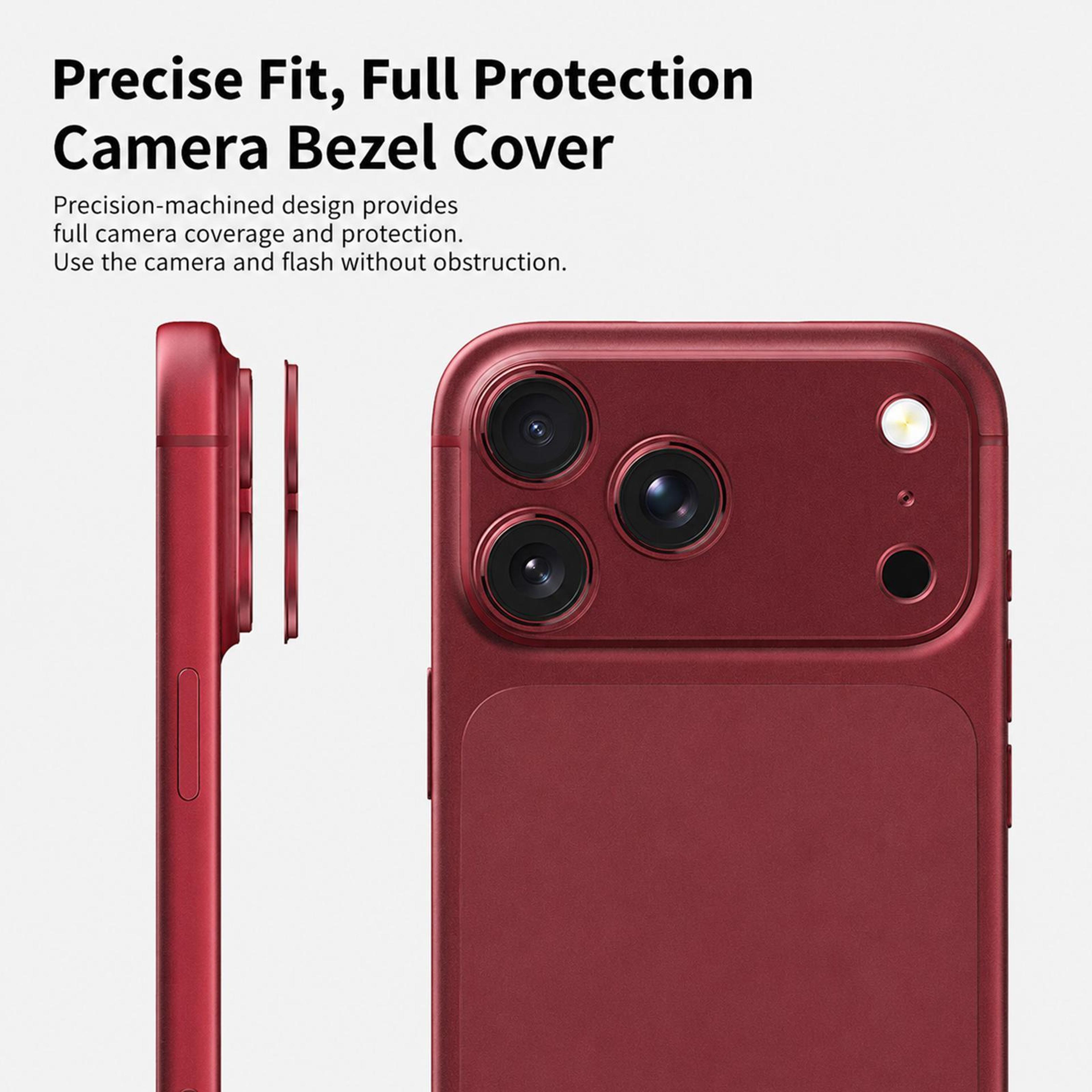 IPhone 18 Pro Max Hollow Camera Lens Protector With AntiScratch Metal Protection 2