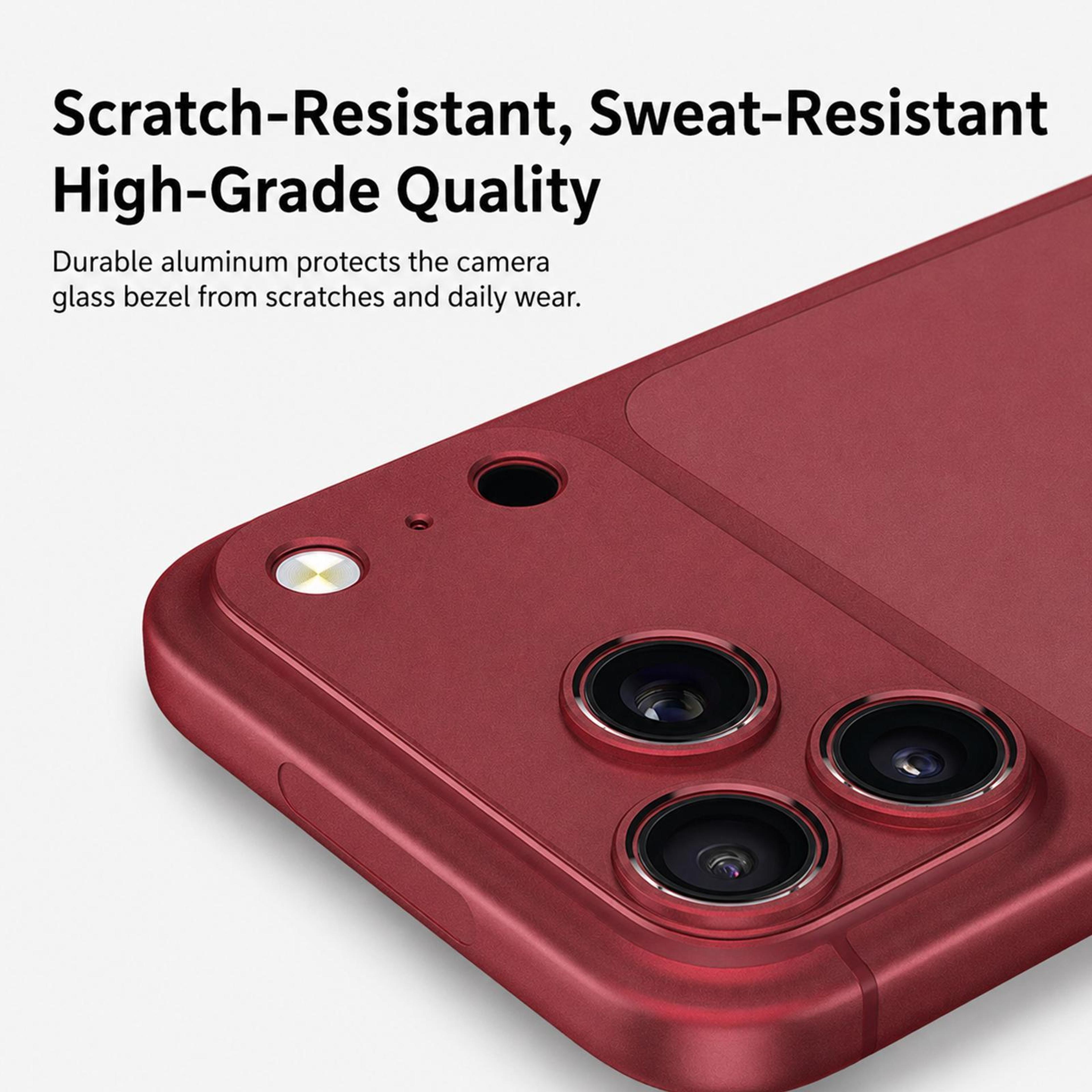 IPhone 18 Pro Max Hollow Camera Lens Protector With AntiScratch Metal Protection 3