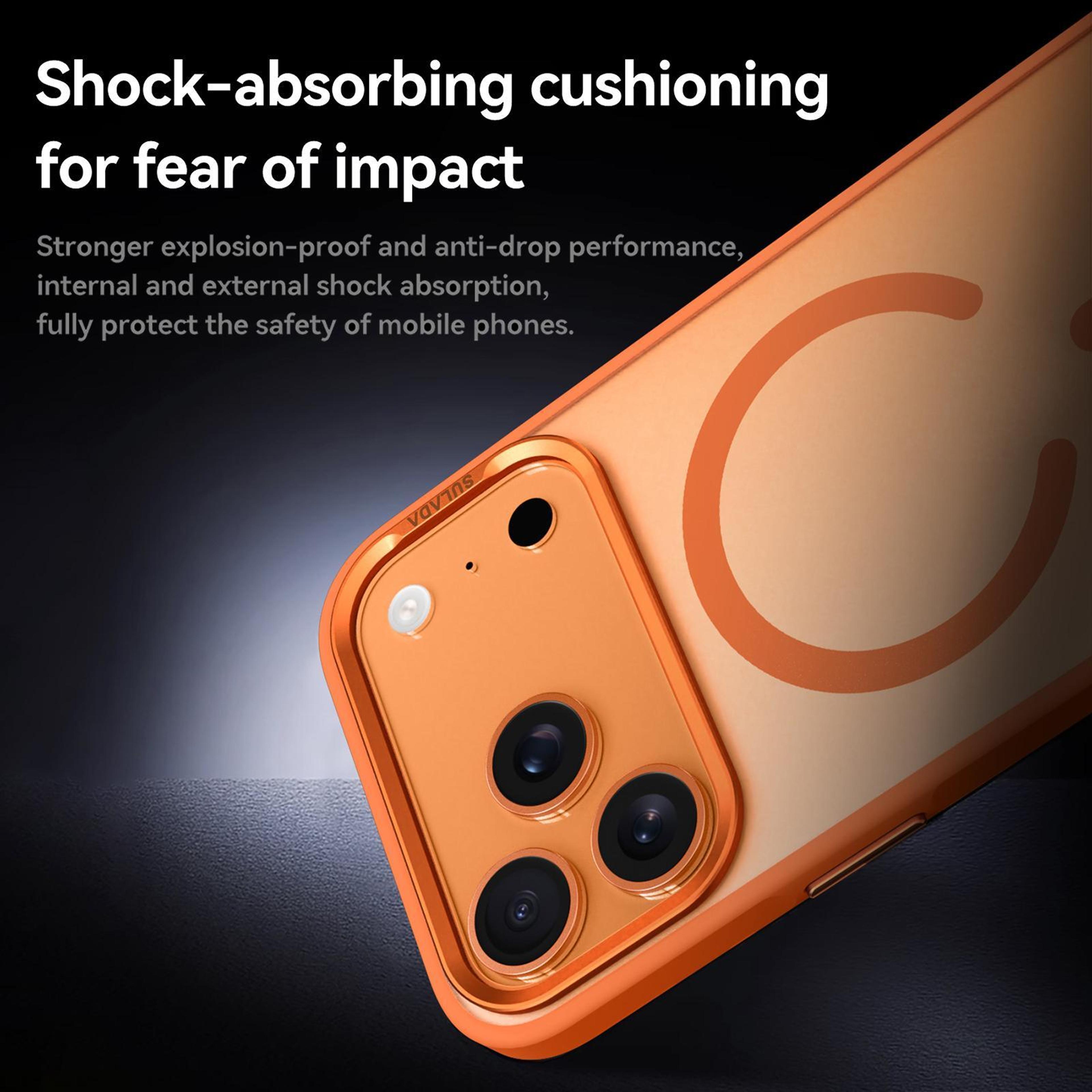 SULADA IPhone 18 Pro Max Case MagSafe Hybrid TPU PC Protective Cover 6