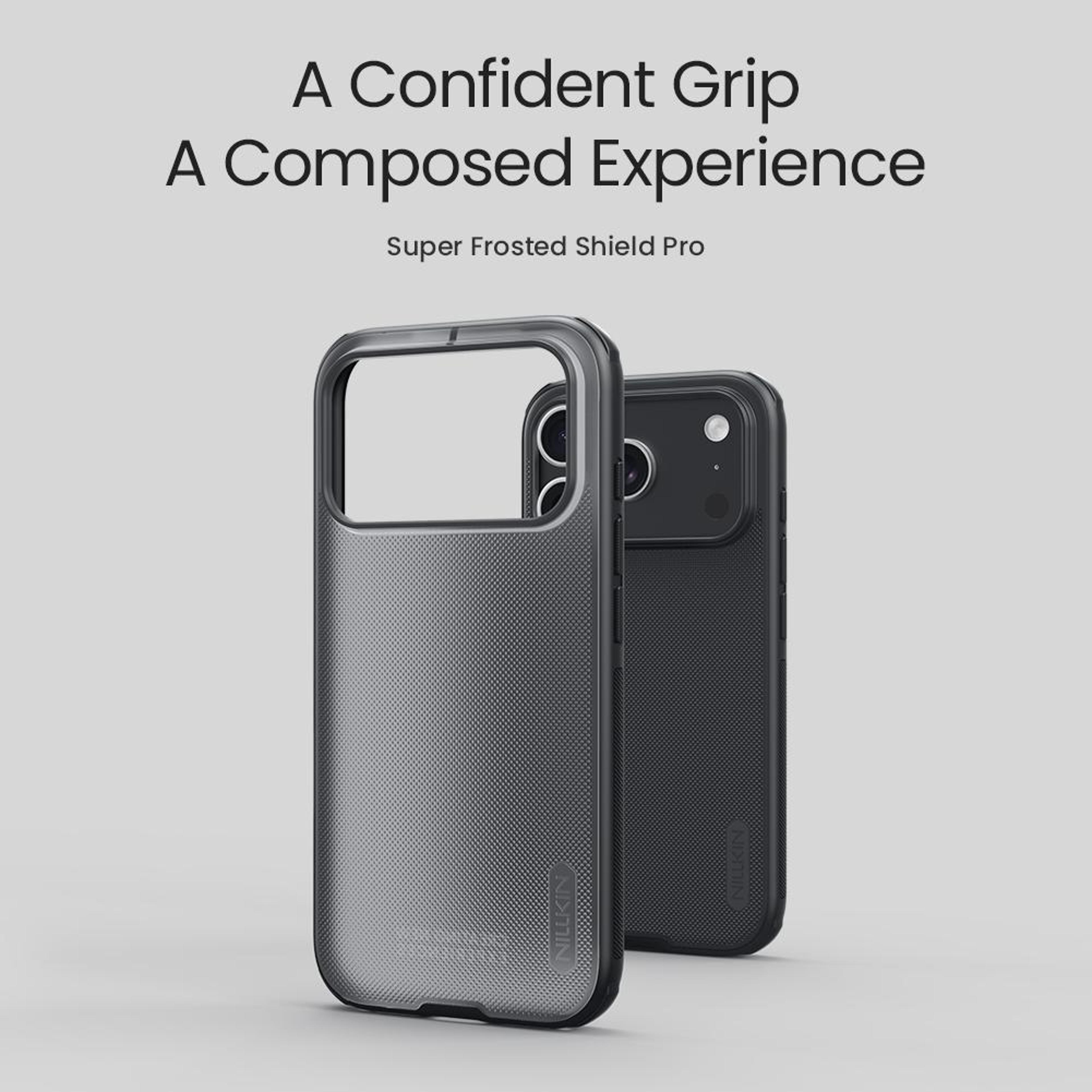 NILLKIN Frosted Shield Pro IPhone 18 Pro Case With Matte PC TPU Protection 4