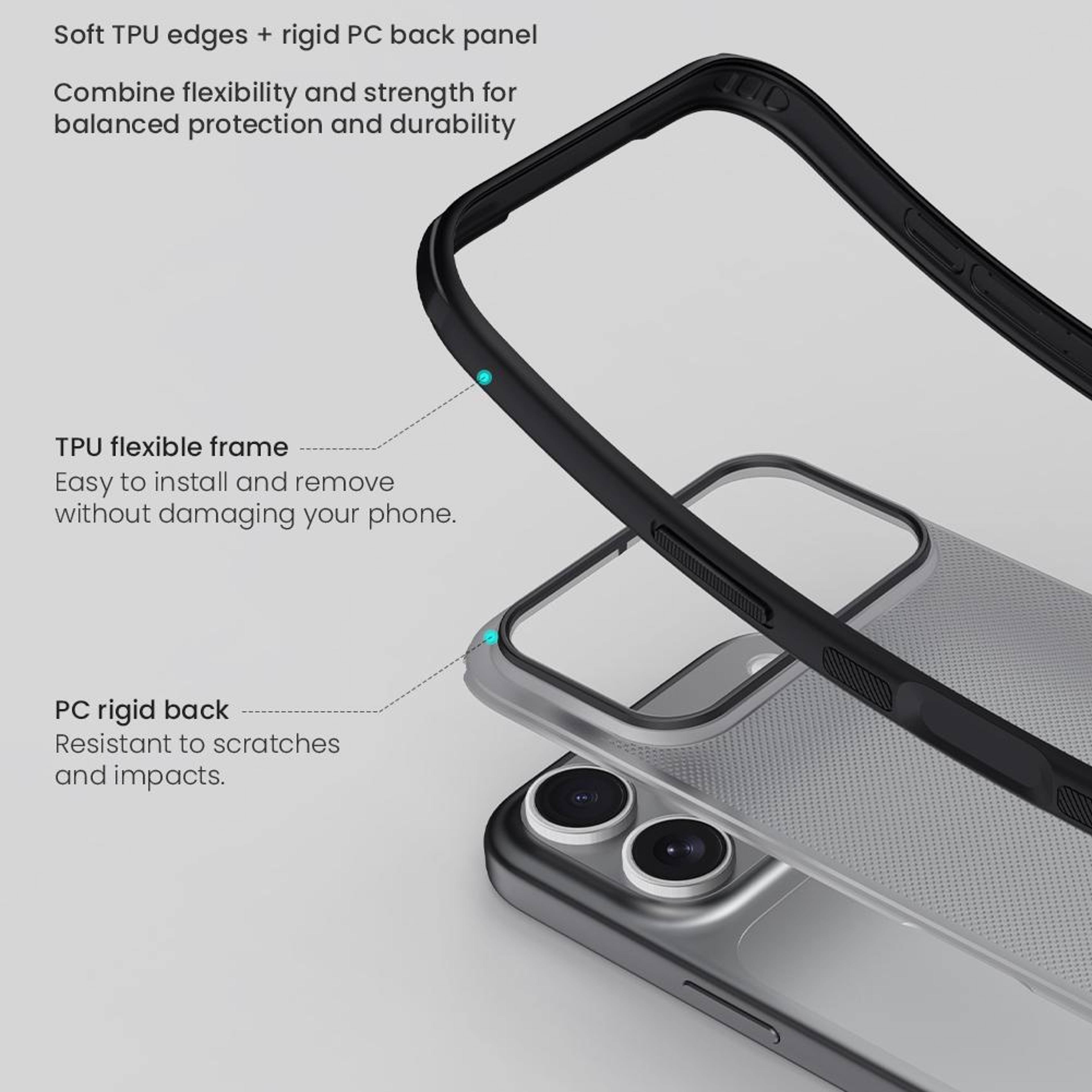 NILLKIN Frosted Shield Pro IPhone 18 Pro Case With Matte PC TPU Protection 7