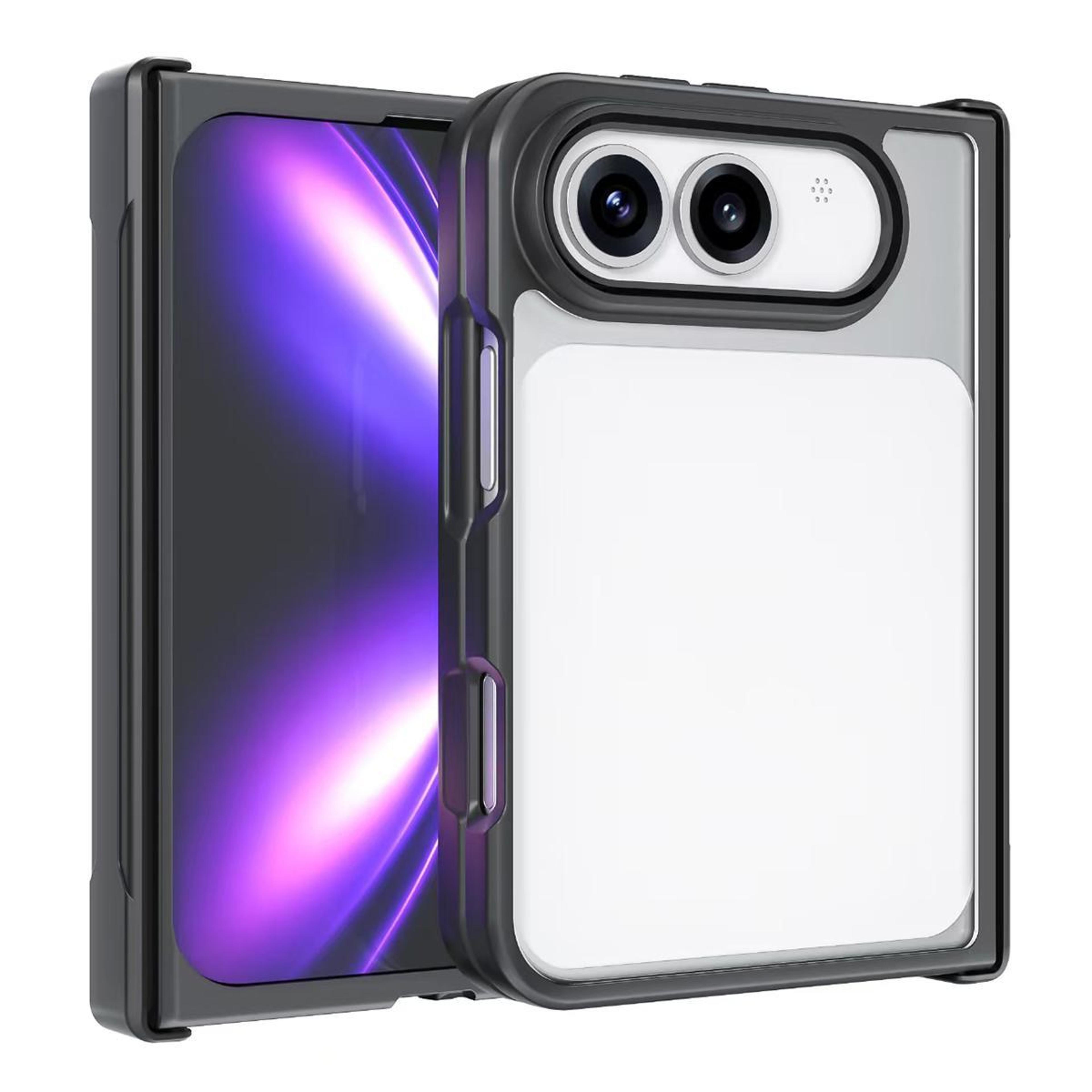 iphone duo clear armor hybrid tpu pc protective case