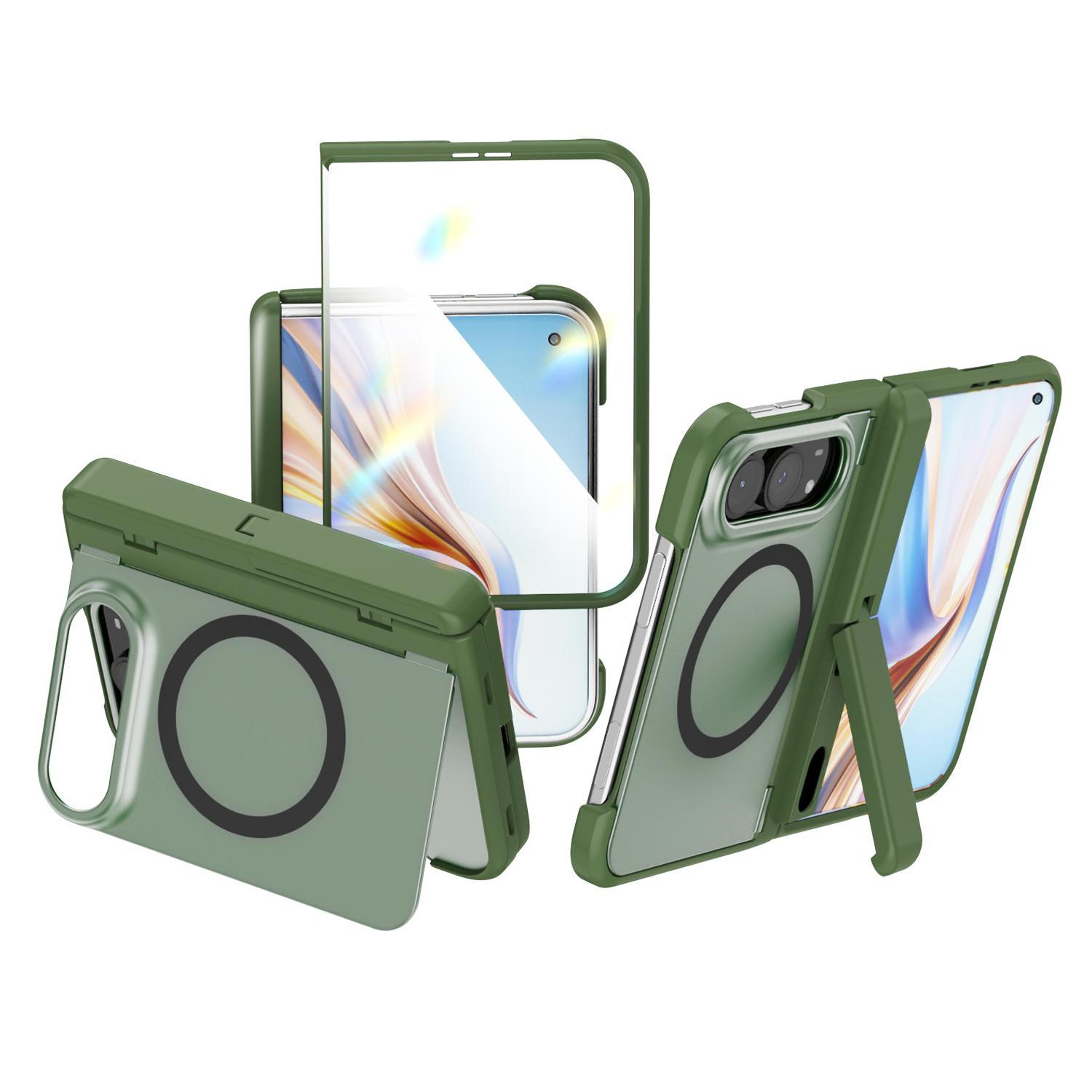 iphone duo magnetic case with stand and integrated screen protection