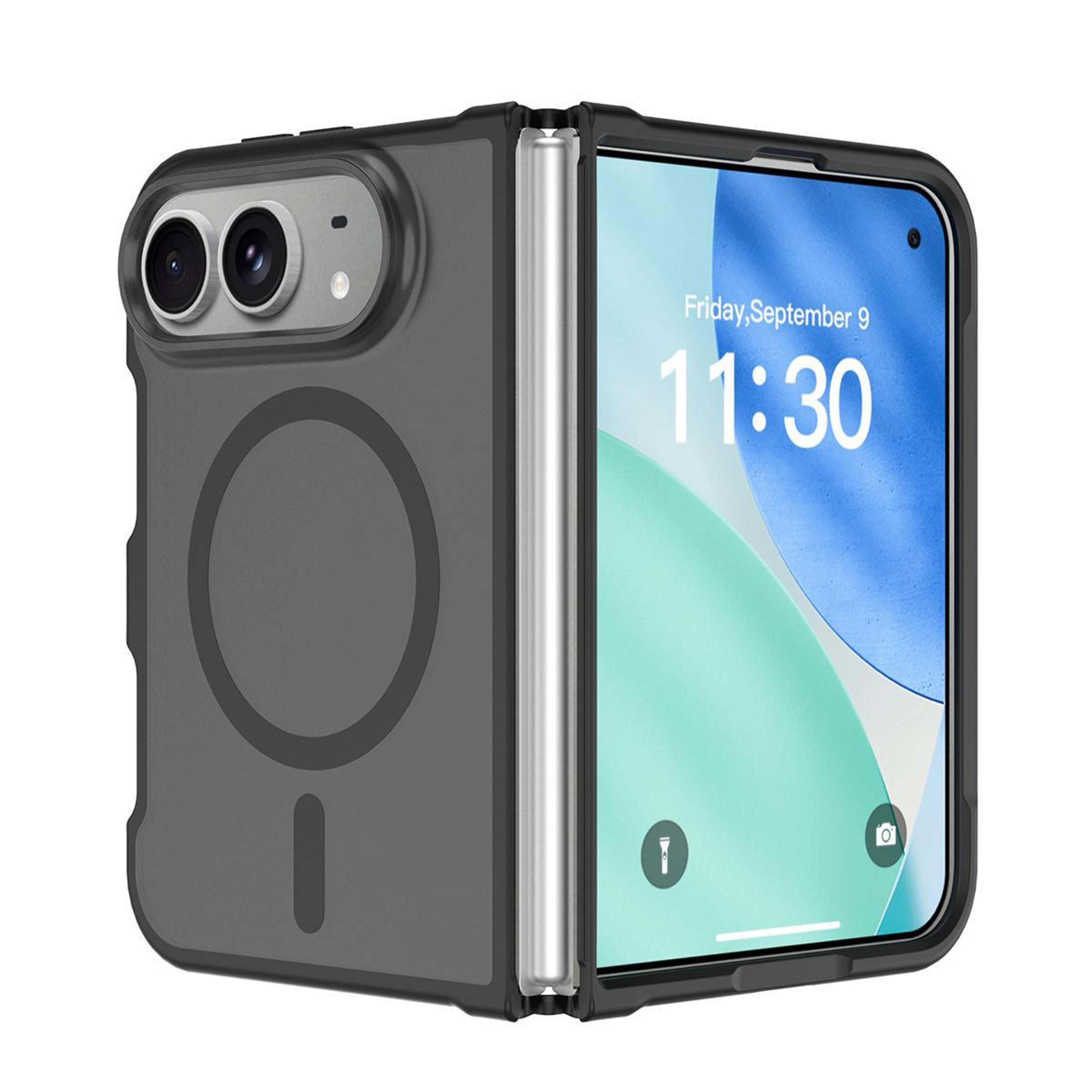xdcase magnetic iphone duo case with frosted tpu pc protection