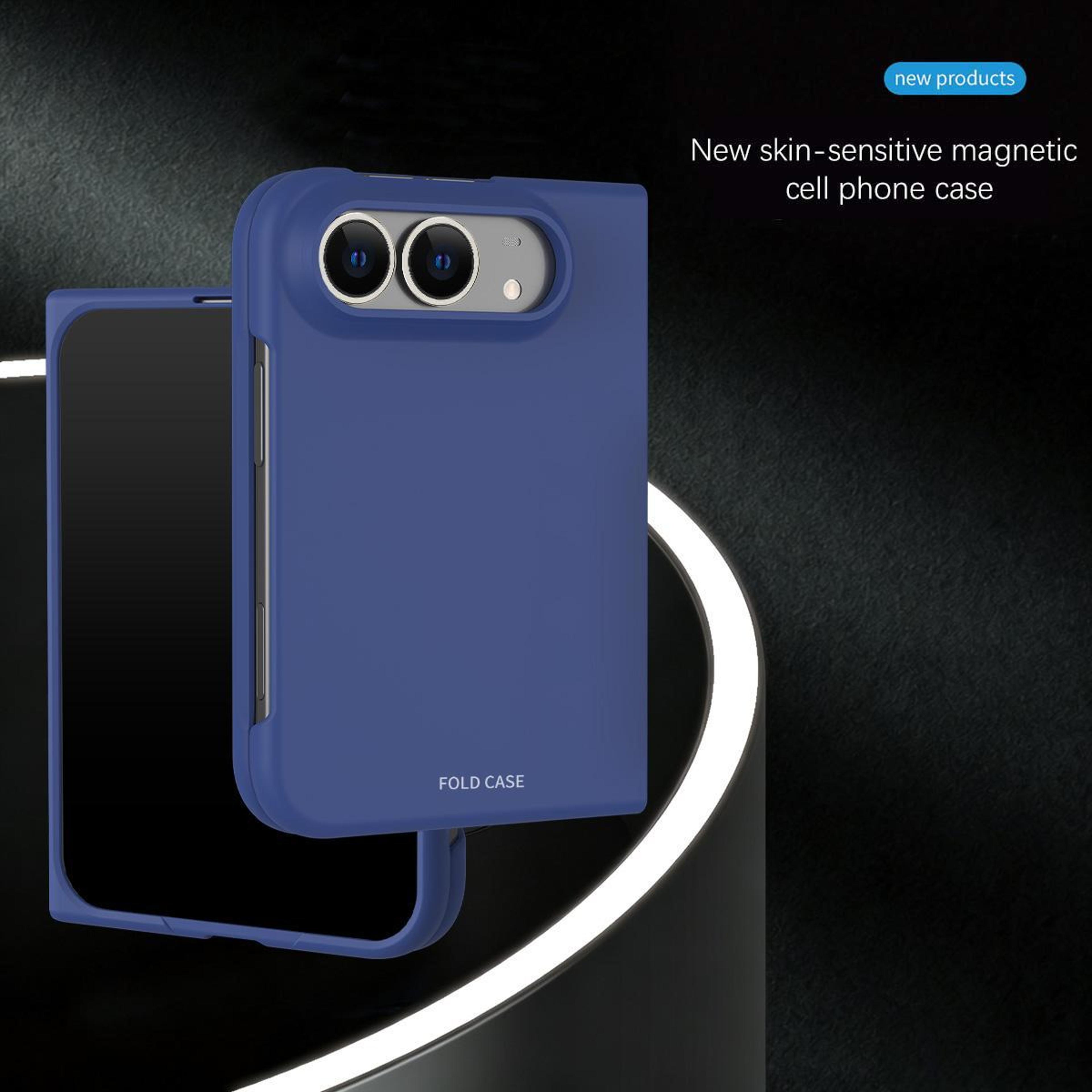 IPhone Duo Case With Electroplated Finish Shockproof IPhone Case Protection And Flip Stand 1