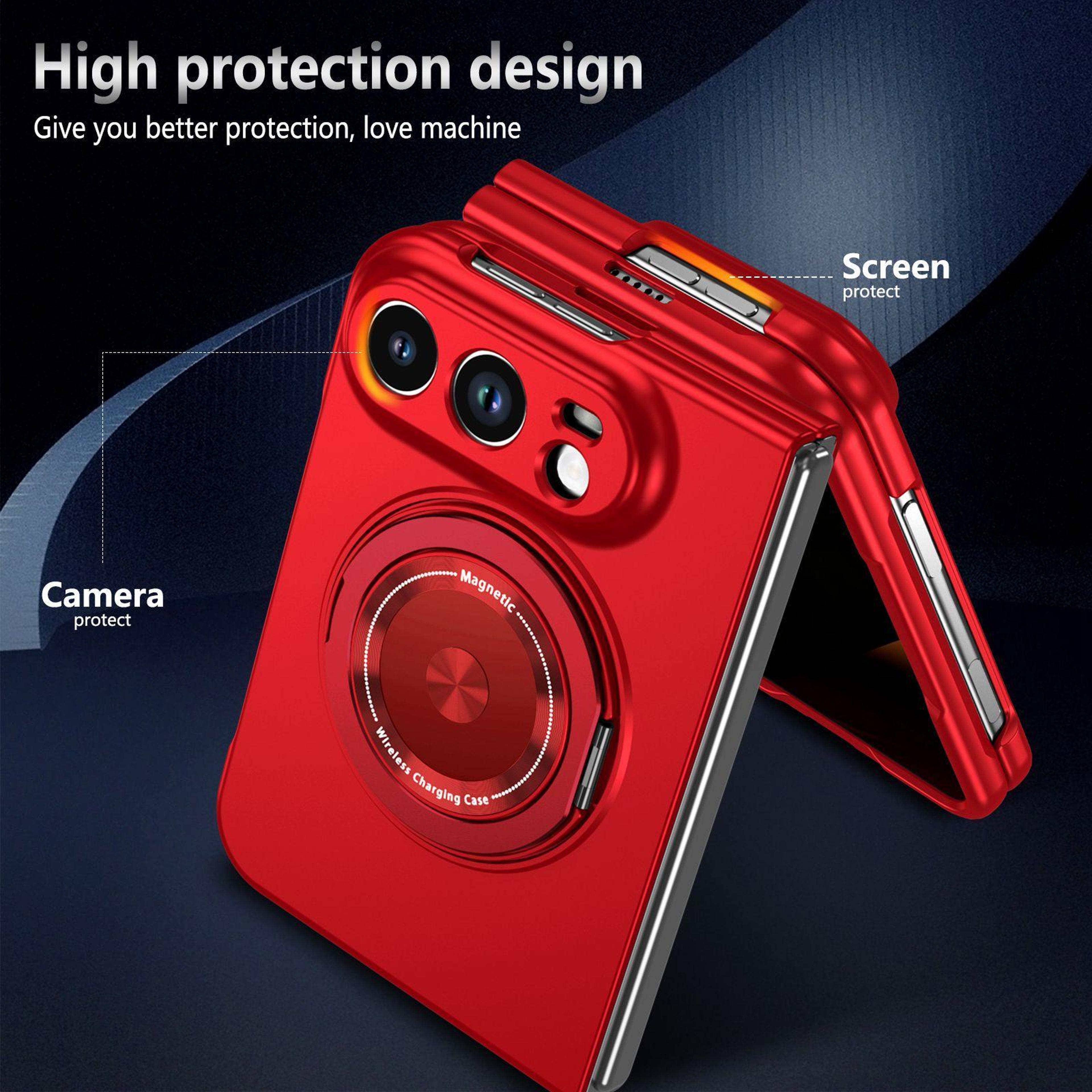 IPhone Duo MagSafe IPhone Case With 360 Rotating Ring Stand And Shockproof Slim Protection 12