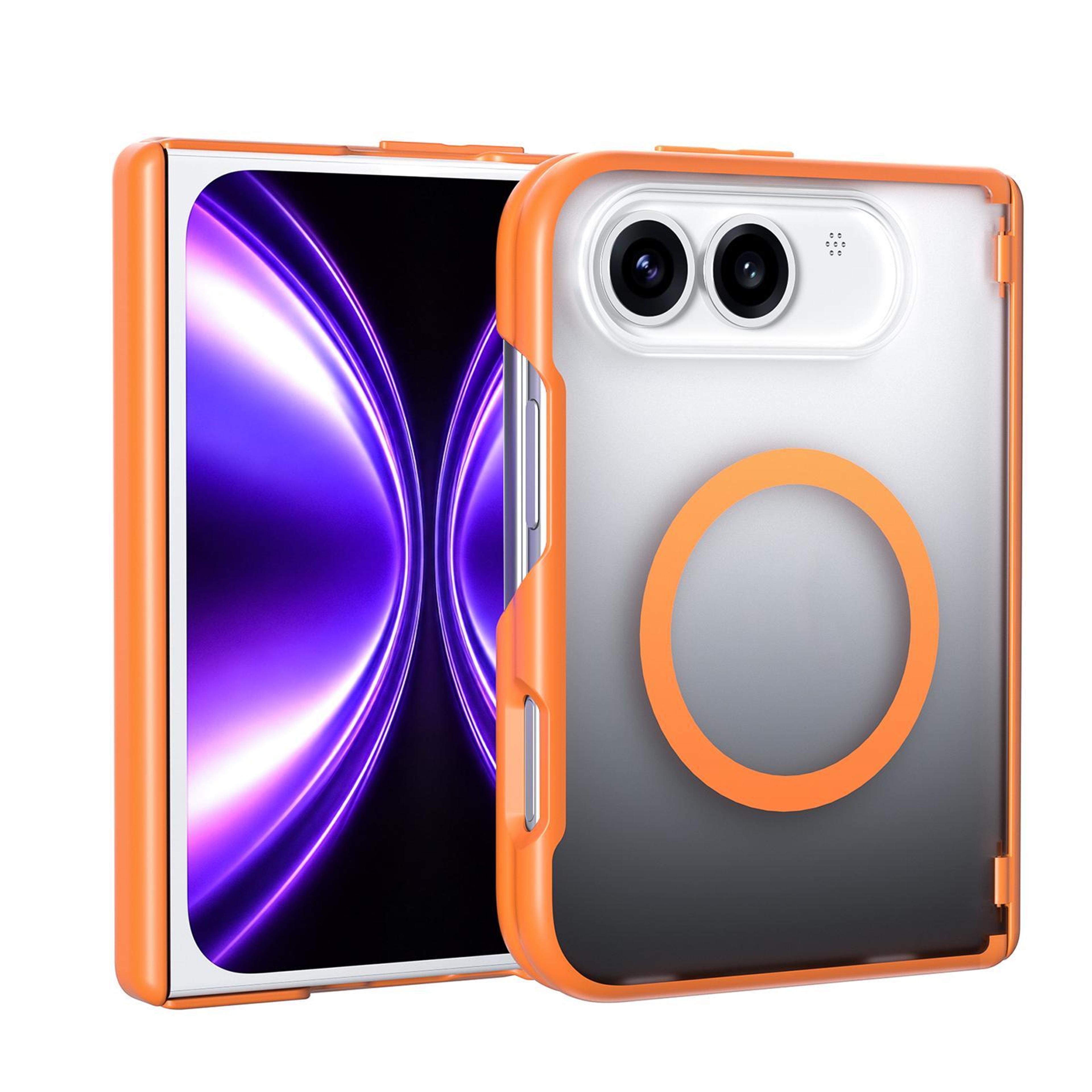 iphone duo magnetic hinge protection case with n52 wireless charging support