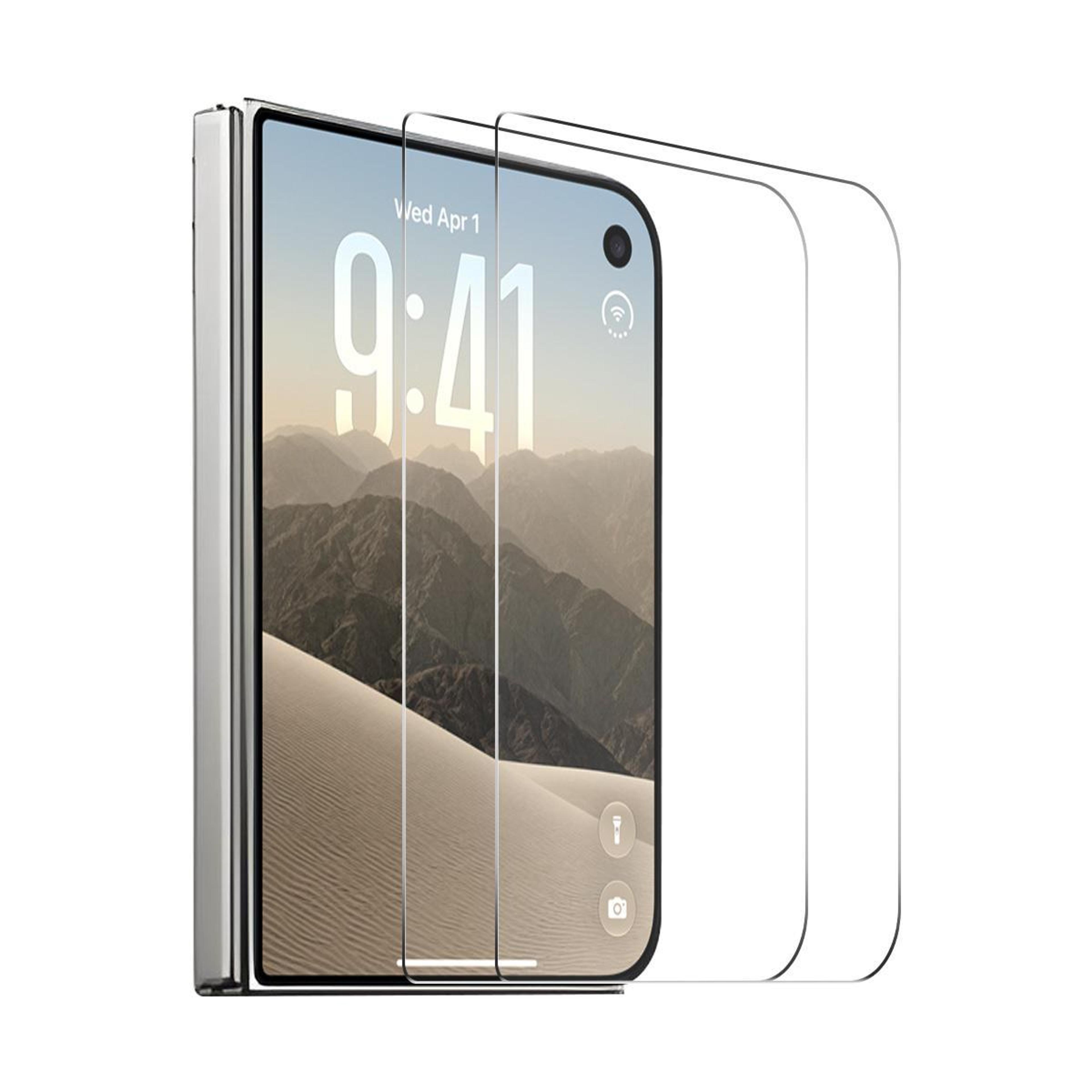 9h tempered glass screen protector for iphone duo
