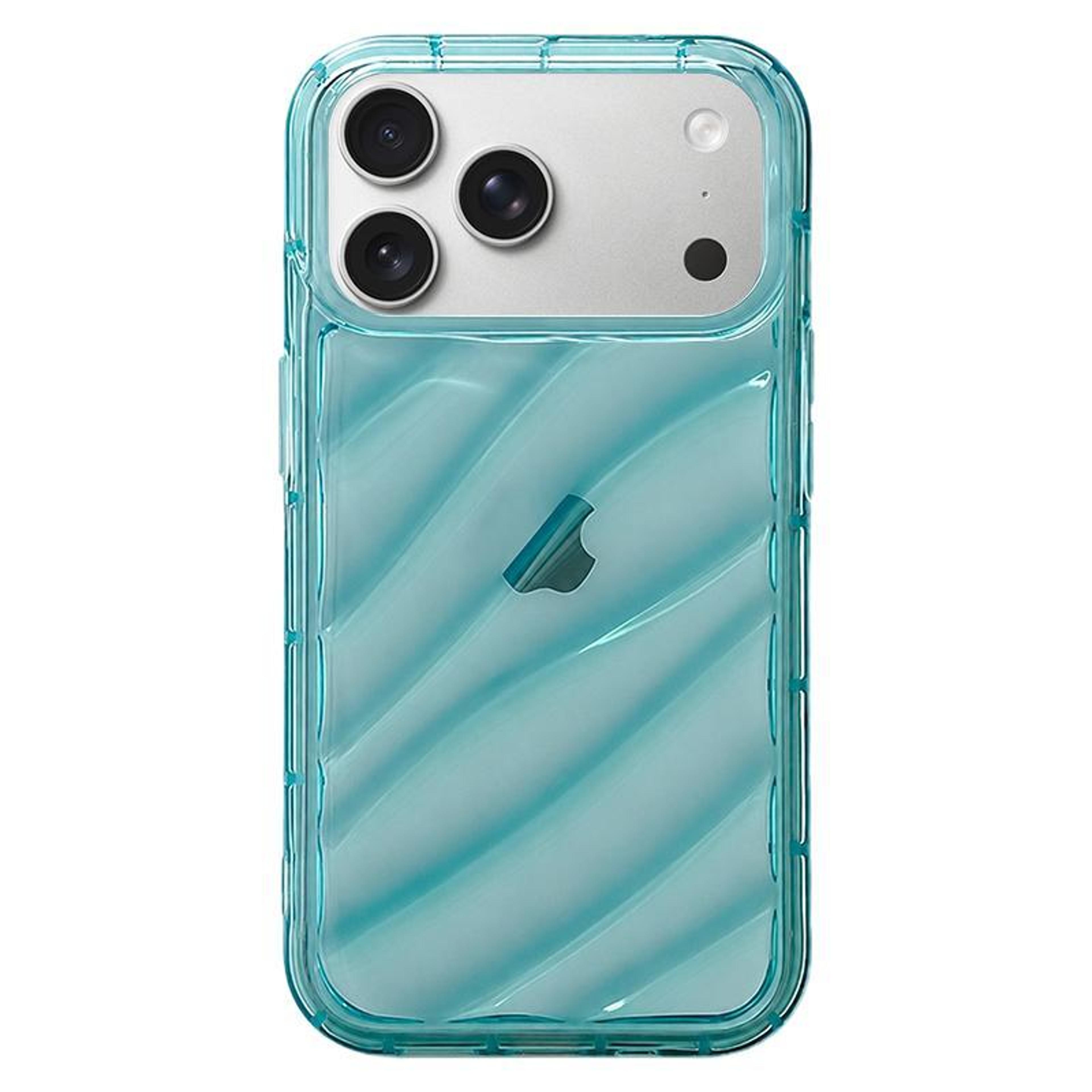 waves tpu phone case for iphone 18 pro with scratch-resistant protection
