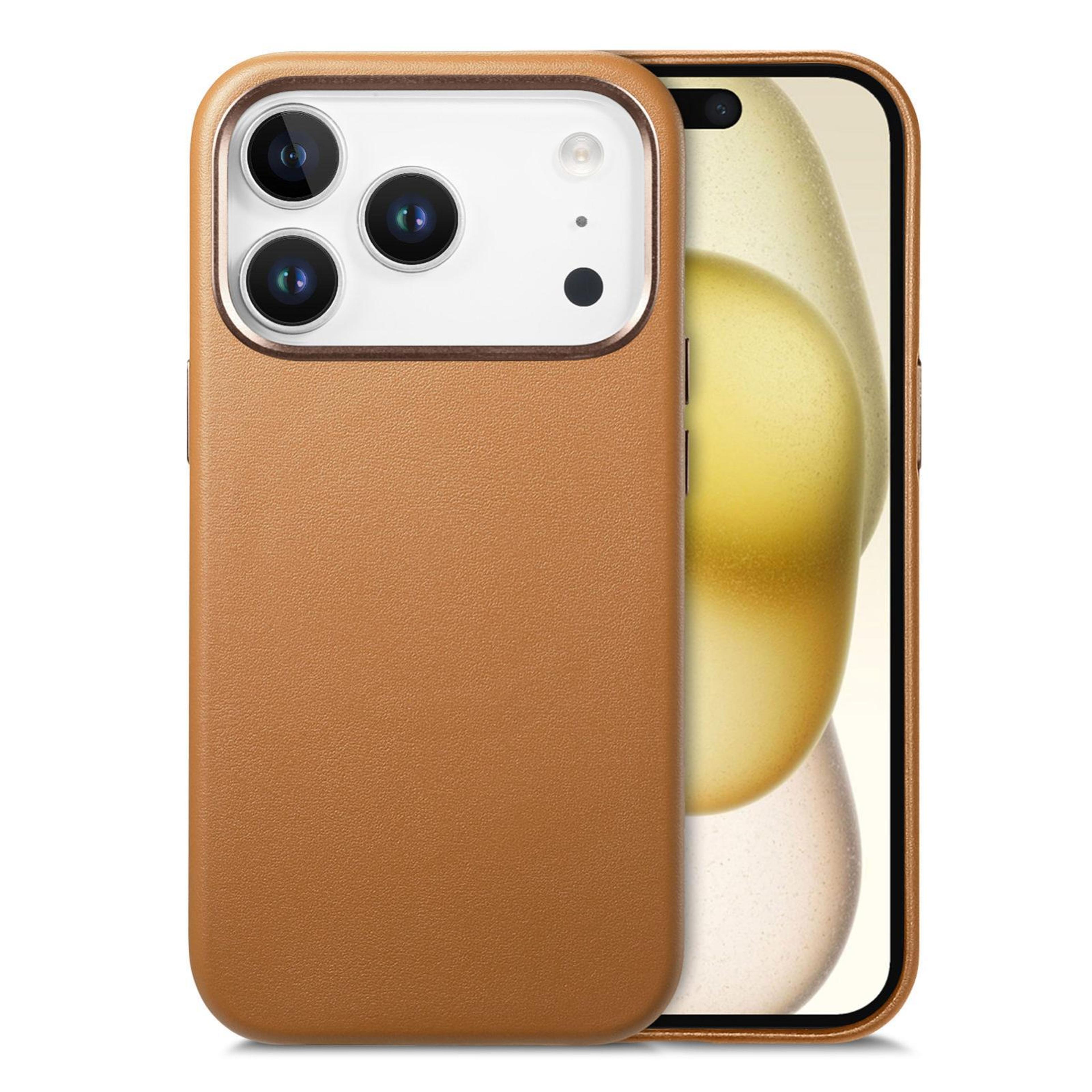 magsafe phone case for iphone 18 pro max with electroplated metal buttons