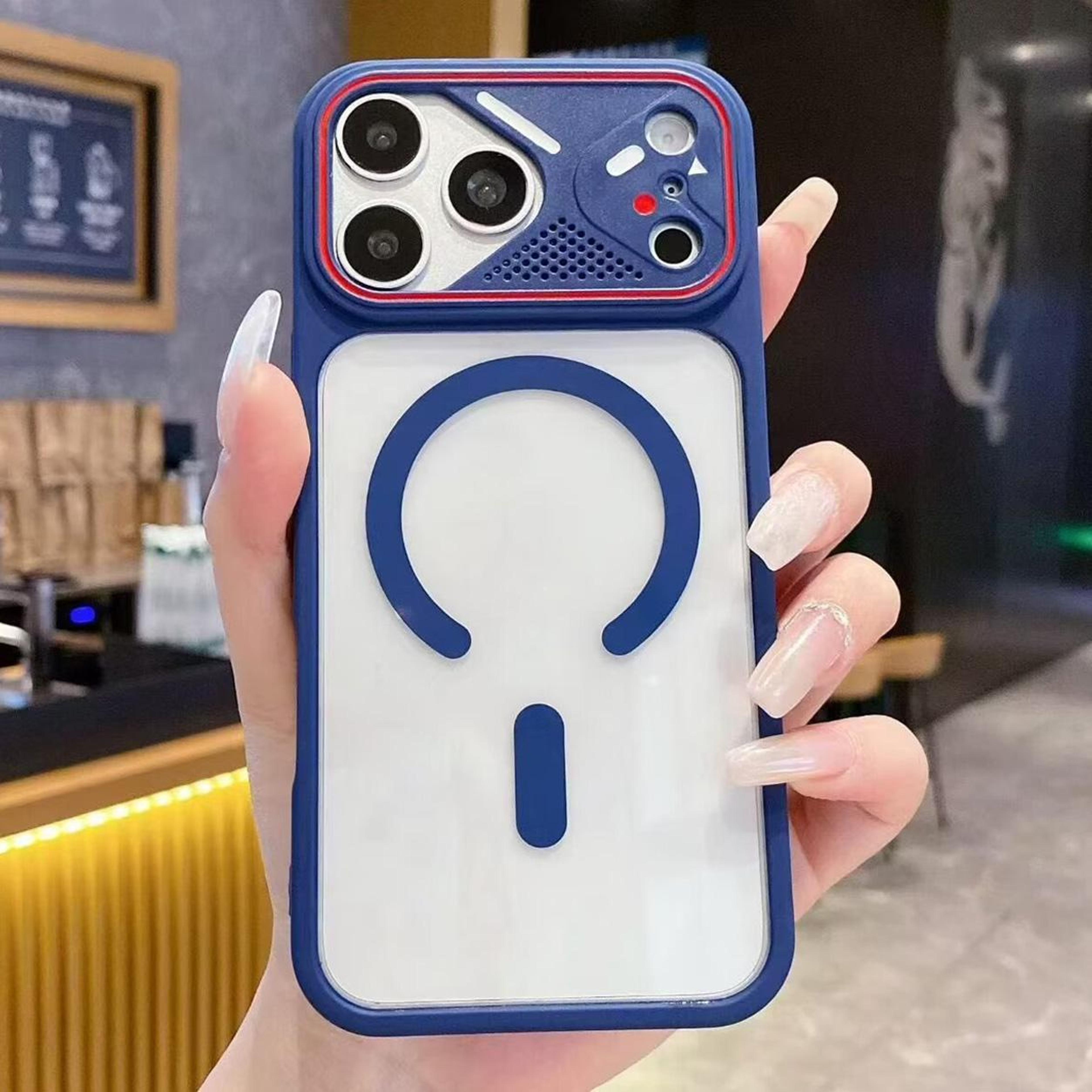 iphone 18 pro max iridescent magnetic mirror phone case
