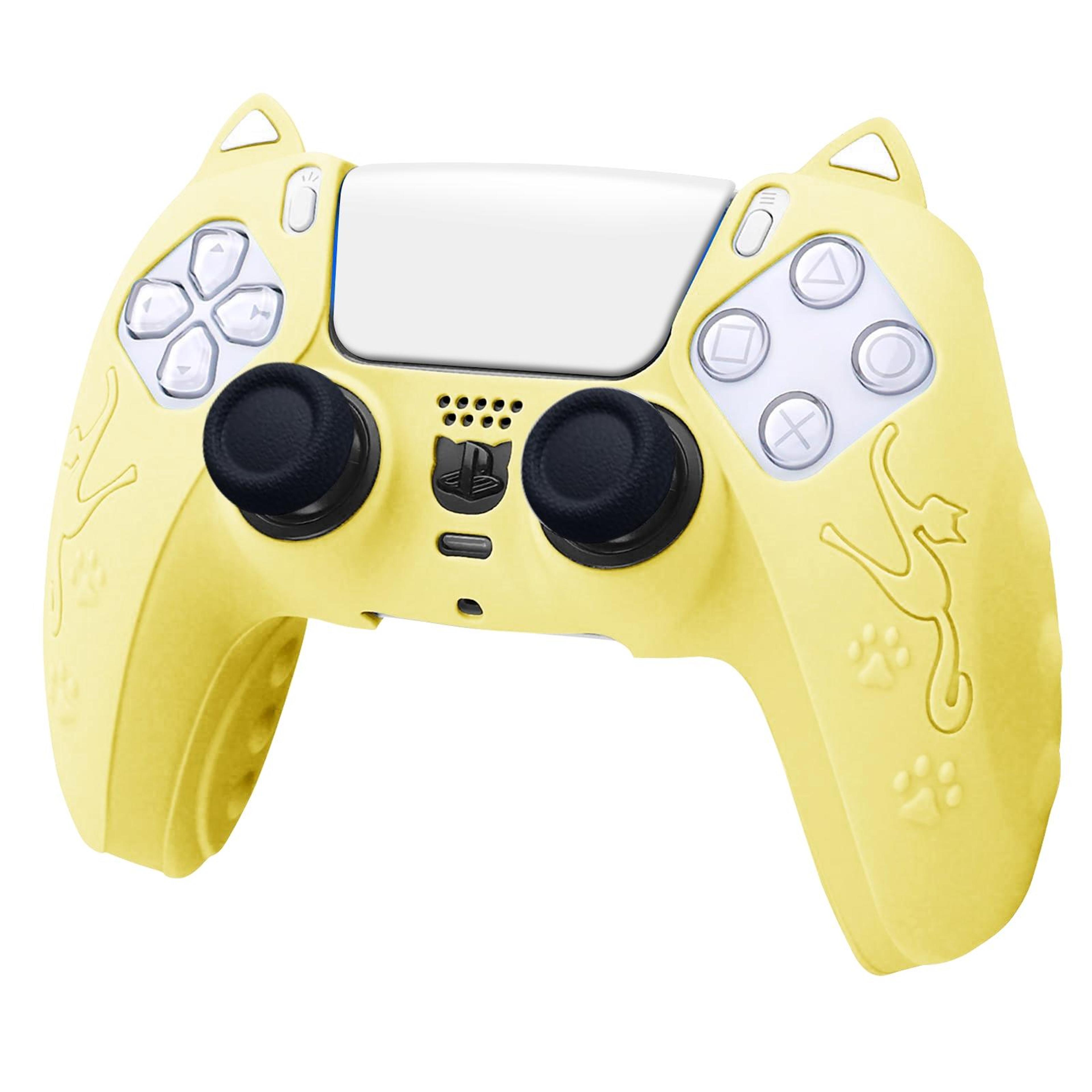 cat ear silicone protective case ps5 controller case