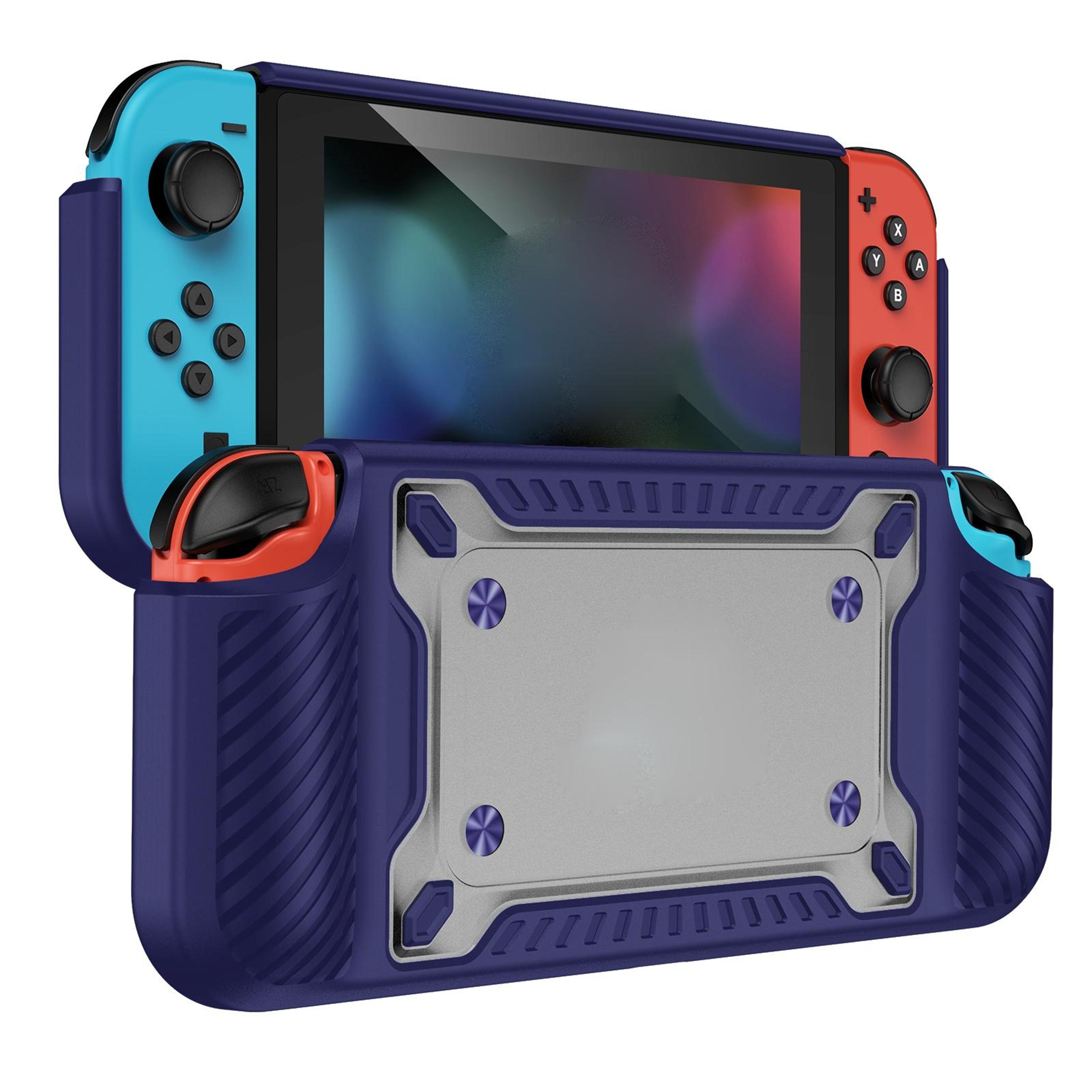Switch OLED TPU PC Protective Gamepad Case With Ergonomic Grip 9