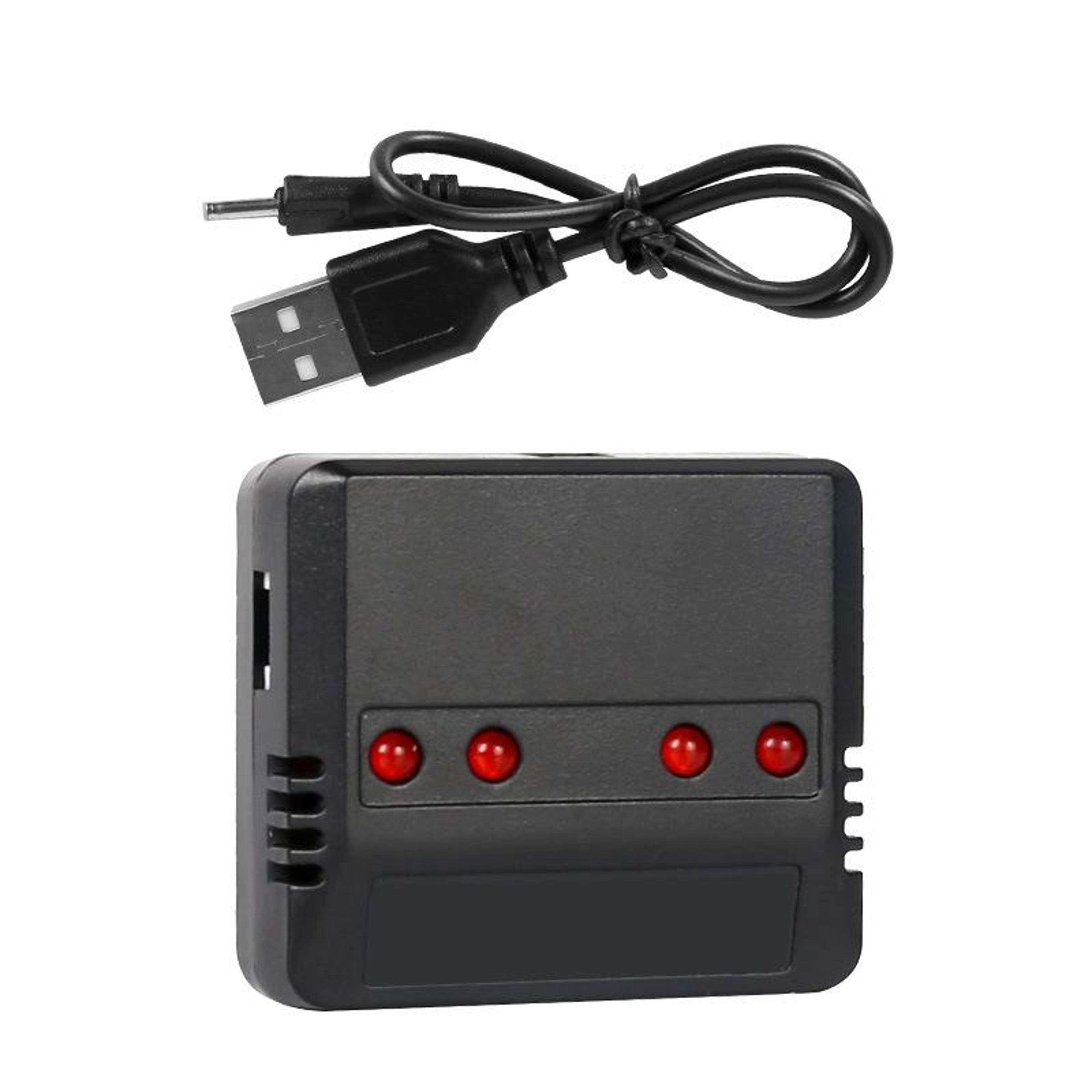 3.7v lithium battery usb charger with xh2.54 port and 5 independent charging channels