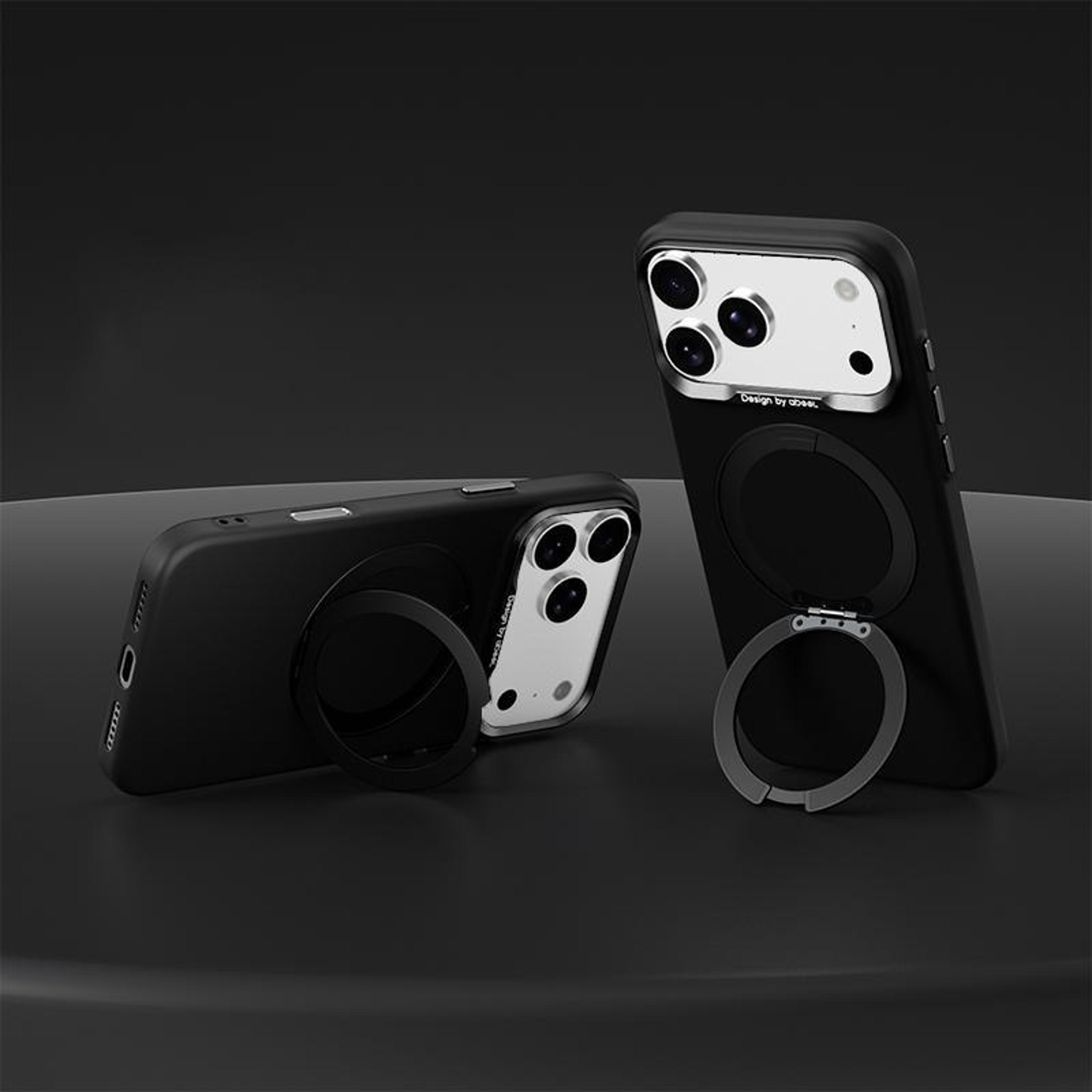 iphone 18 pro max magnetic slim phone case with stand