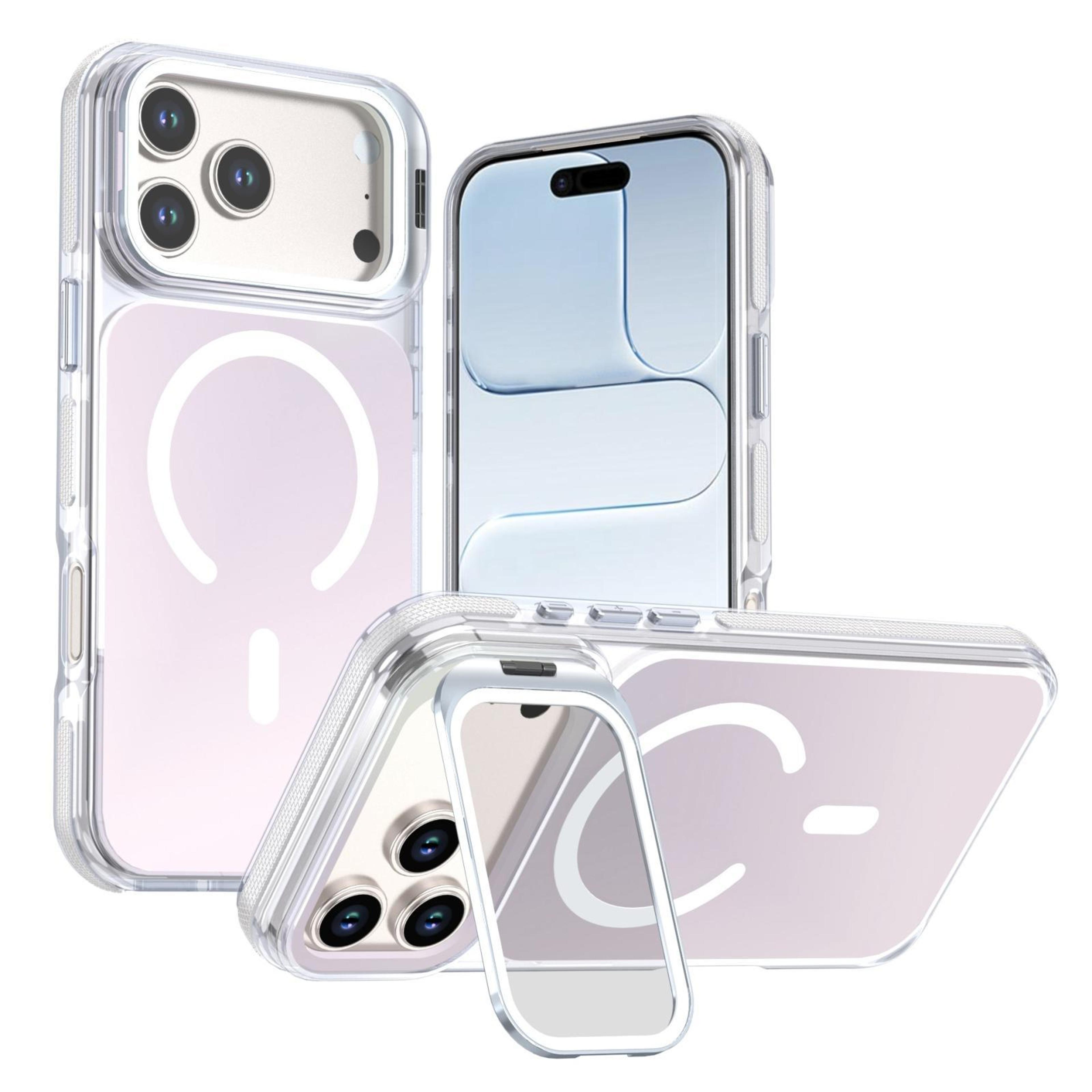 iphone 18 pro max magnetic kickstand case with camera lens cover
