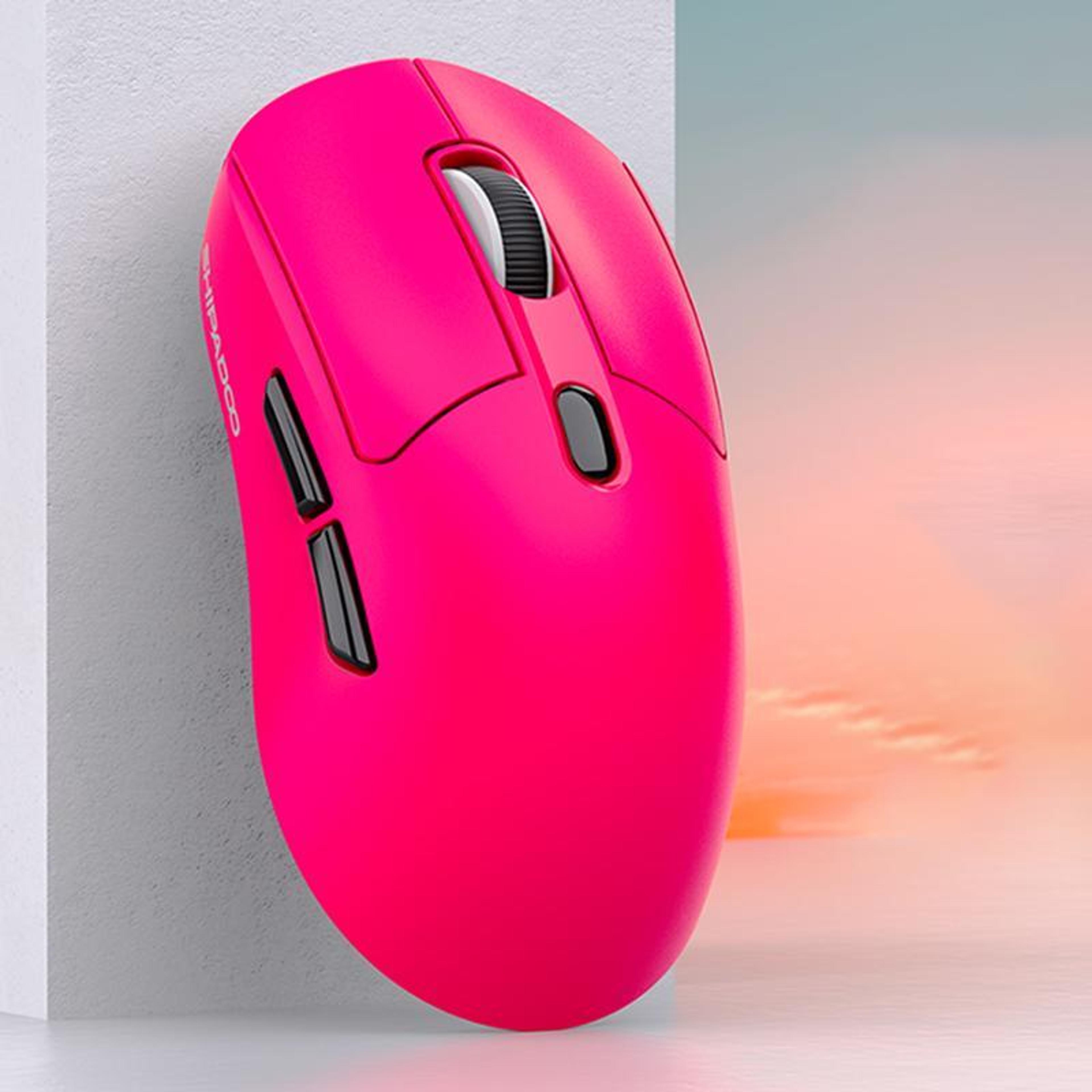 dual mode wireless bluetooth rechargeable computer mouse with light switch