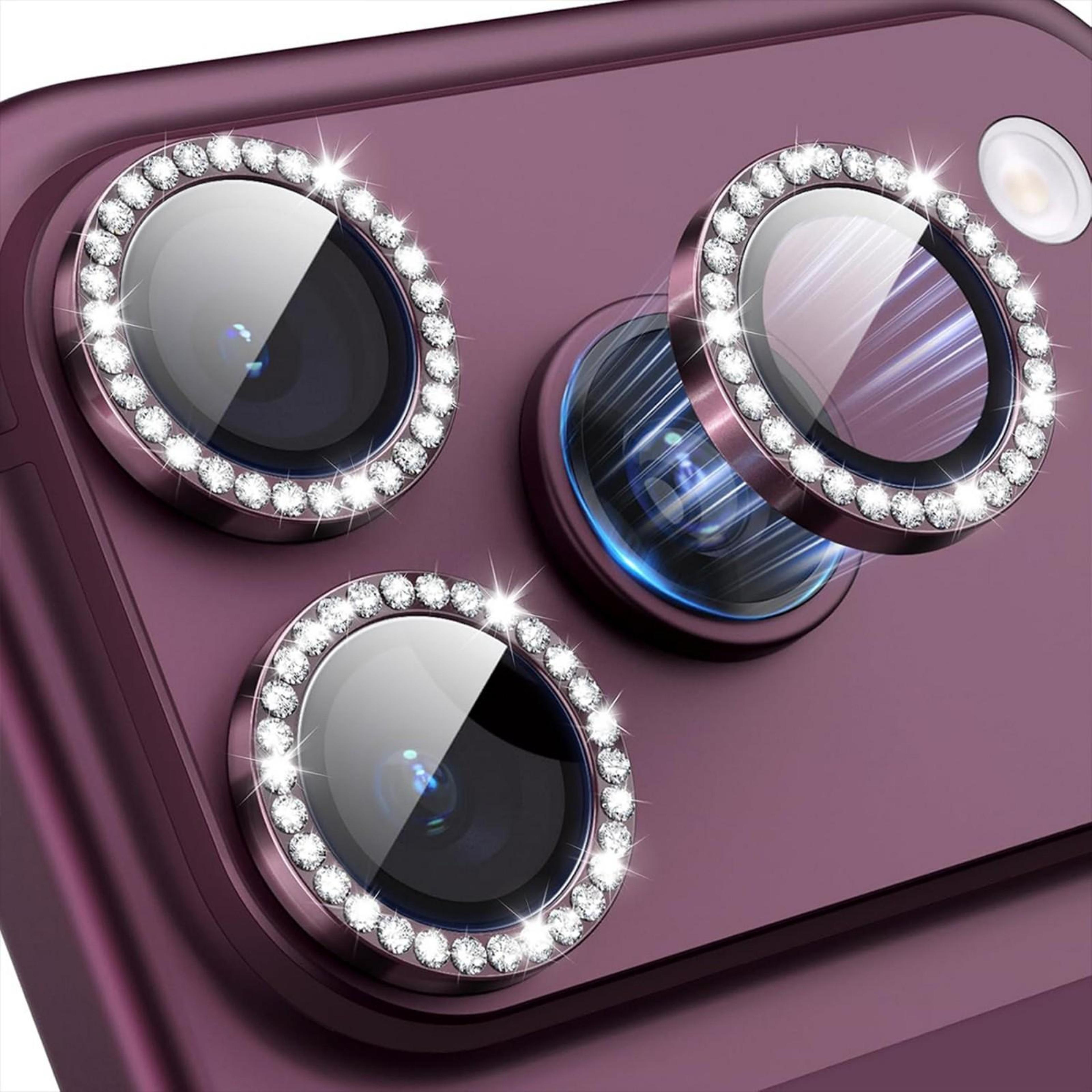 iphone 18 pro camera lens protector with 9h tempered glass and anti-reflective coating