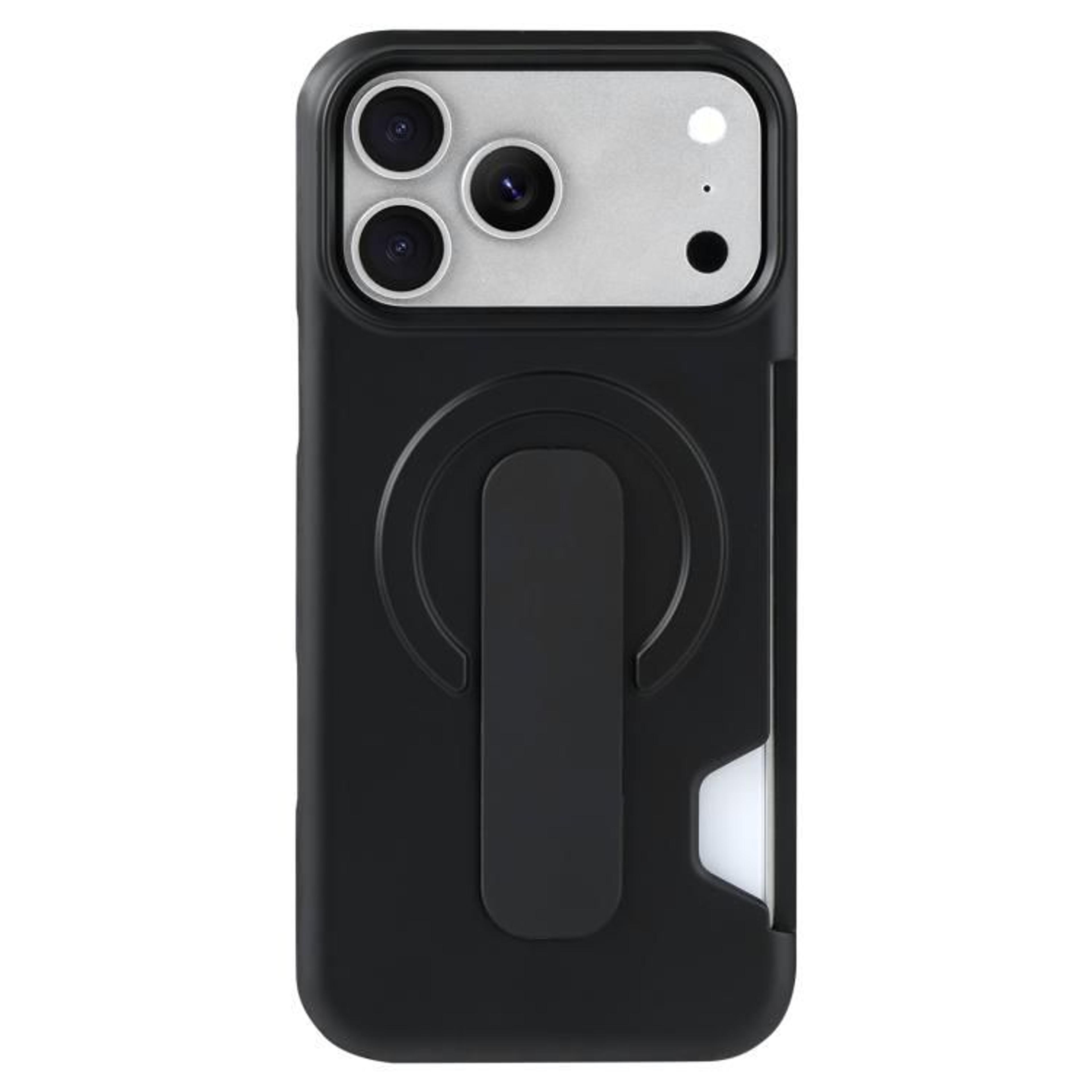 IPhone 17 Pro Magnetic Wallet Case With Card Holder And Kickstand 7