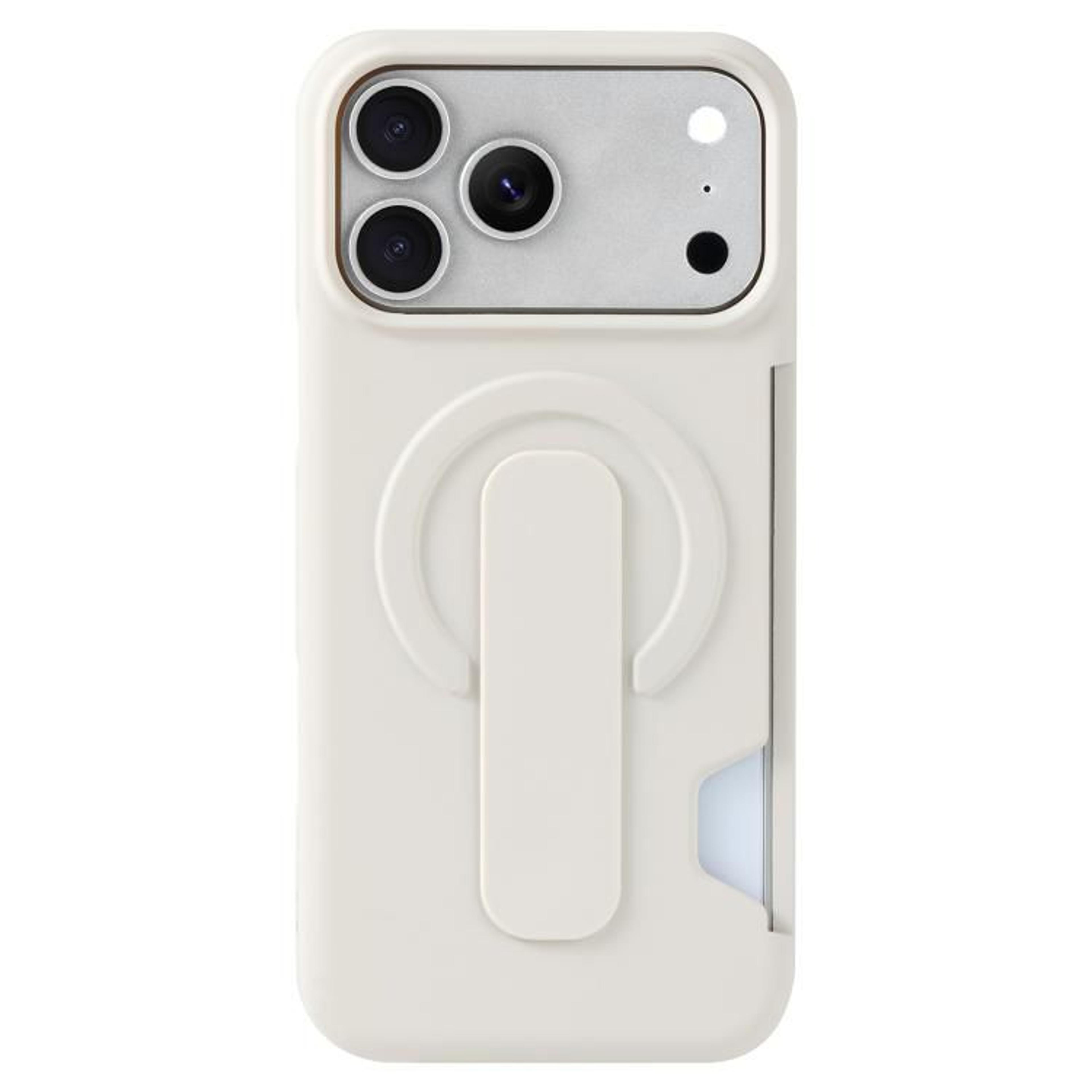 IPhone 17 Pro Magnetic Wallet Case With Card Holder And Kickstand 8