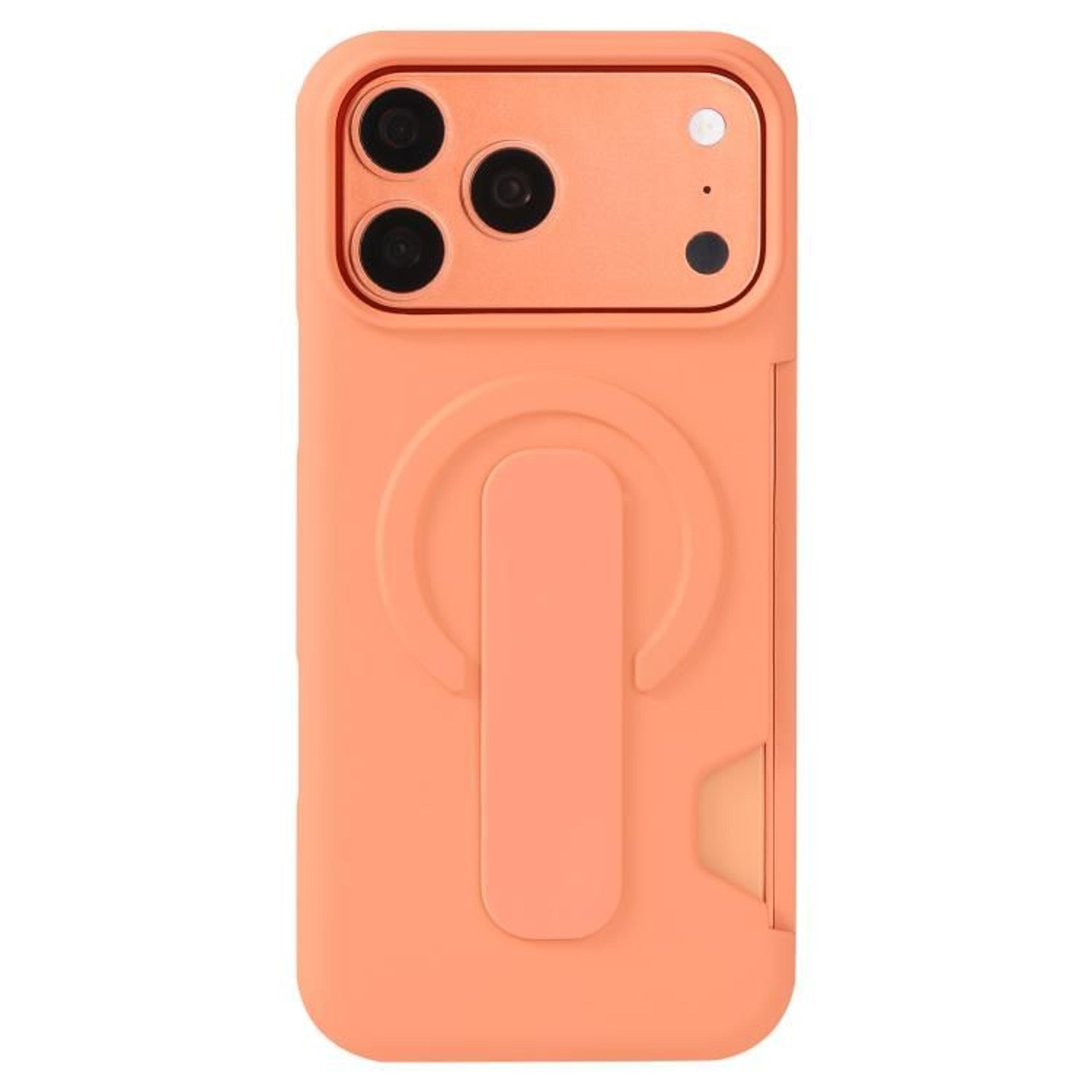 IPhone 17 Pro Magnetic Wallet Case With Card Holder And Kickstand 11