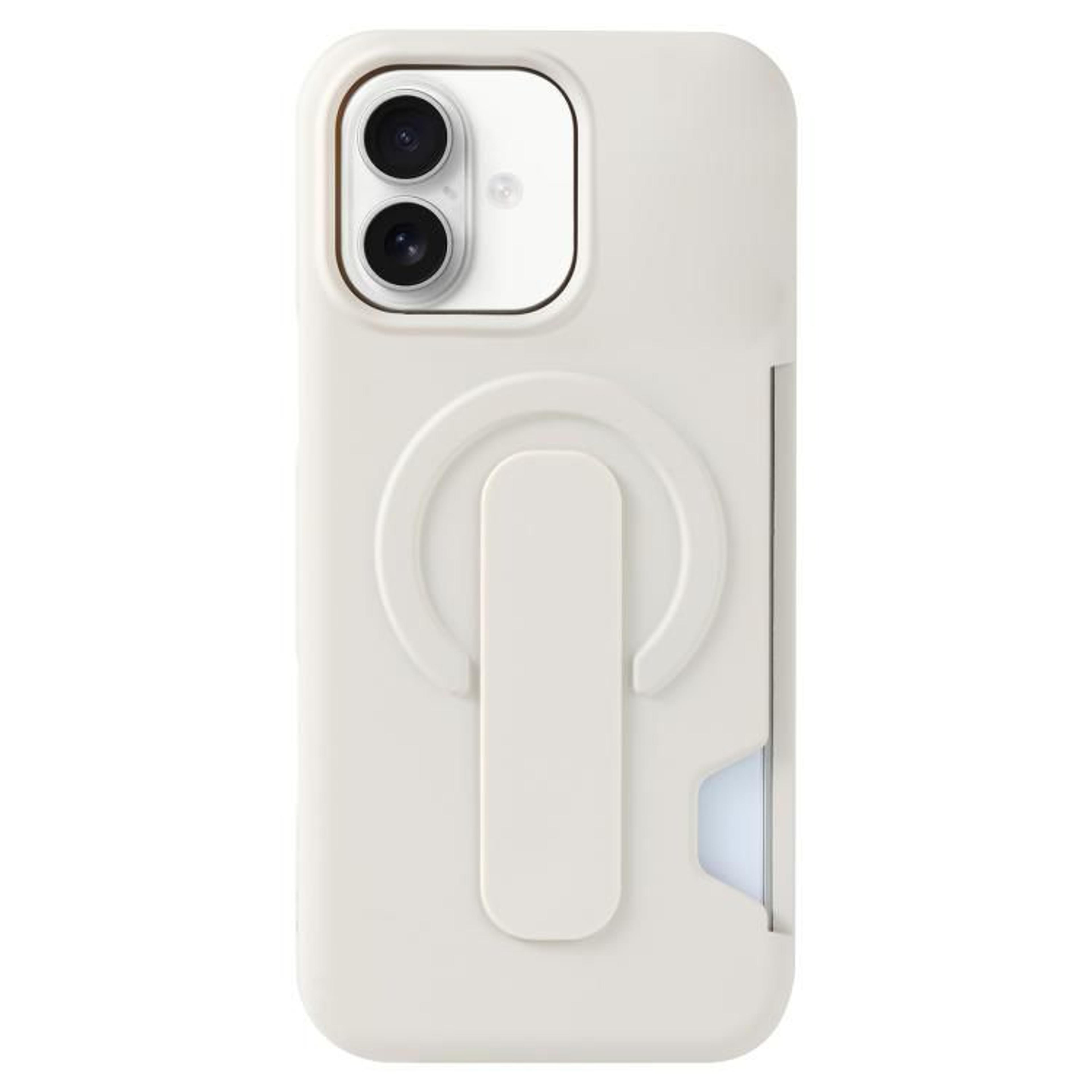 IPhone 16 Magnetic Wallet Case With Card Holder And Kickstand 8