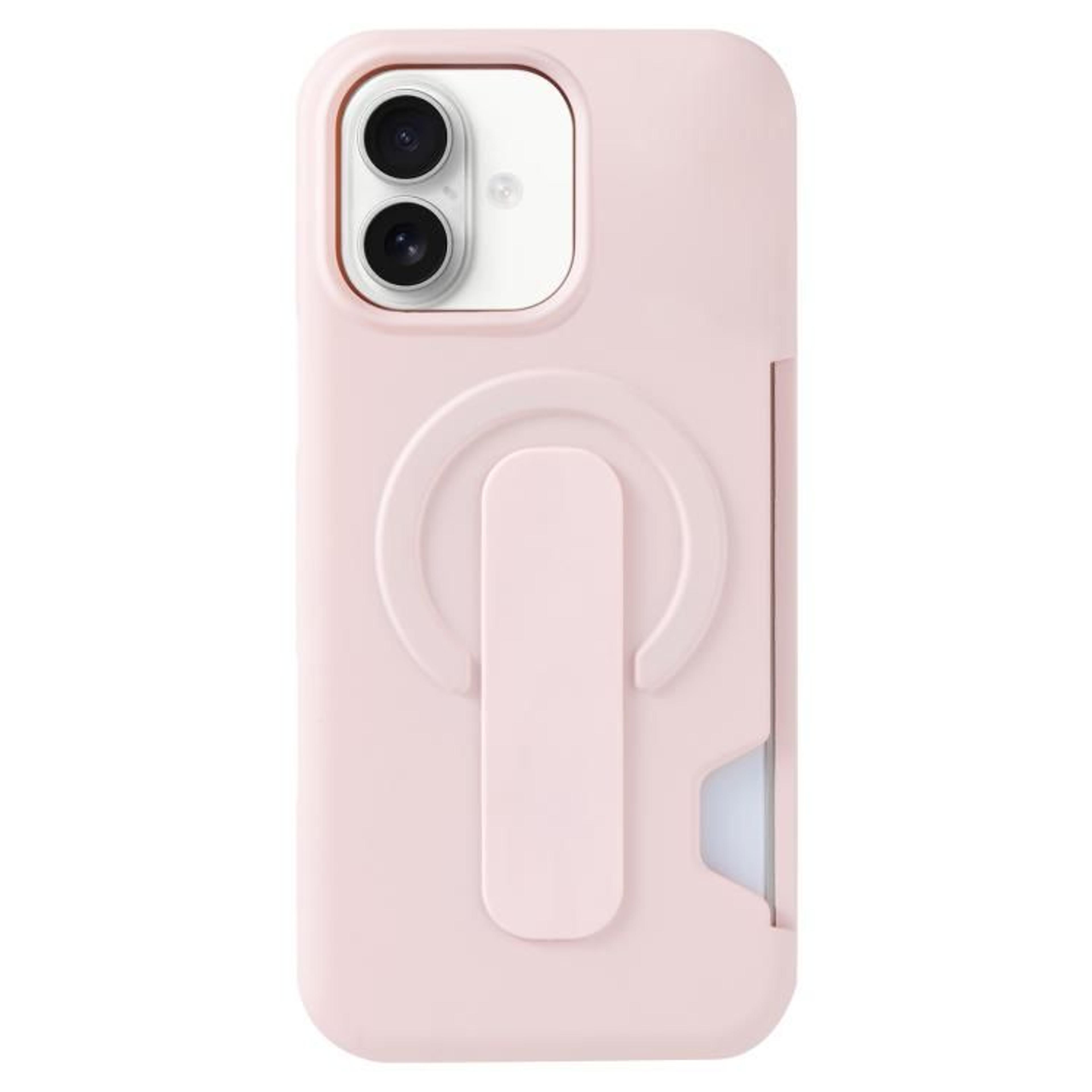 IPhone 16 Magnetic Wallet Case With Card Holder And Kickstand 10