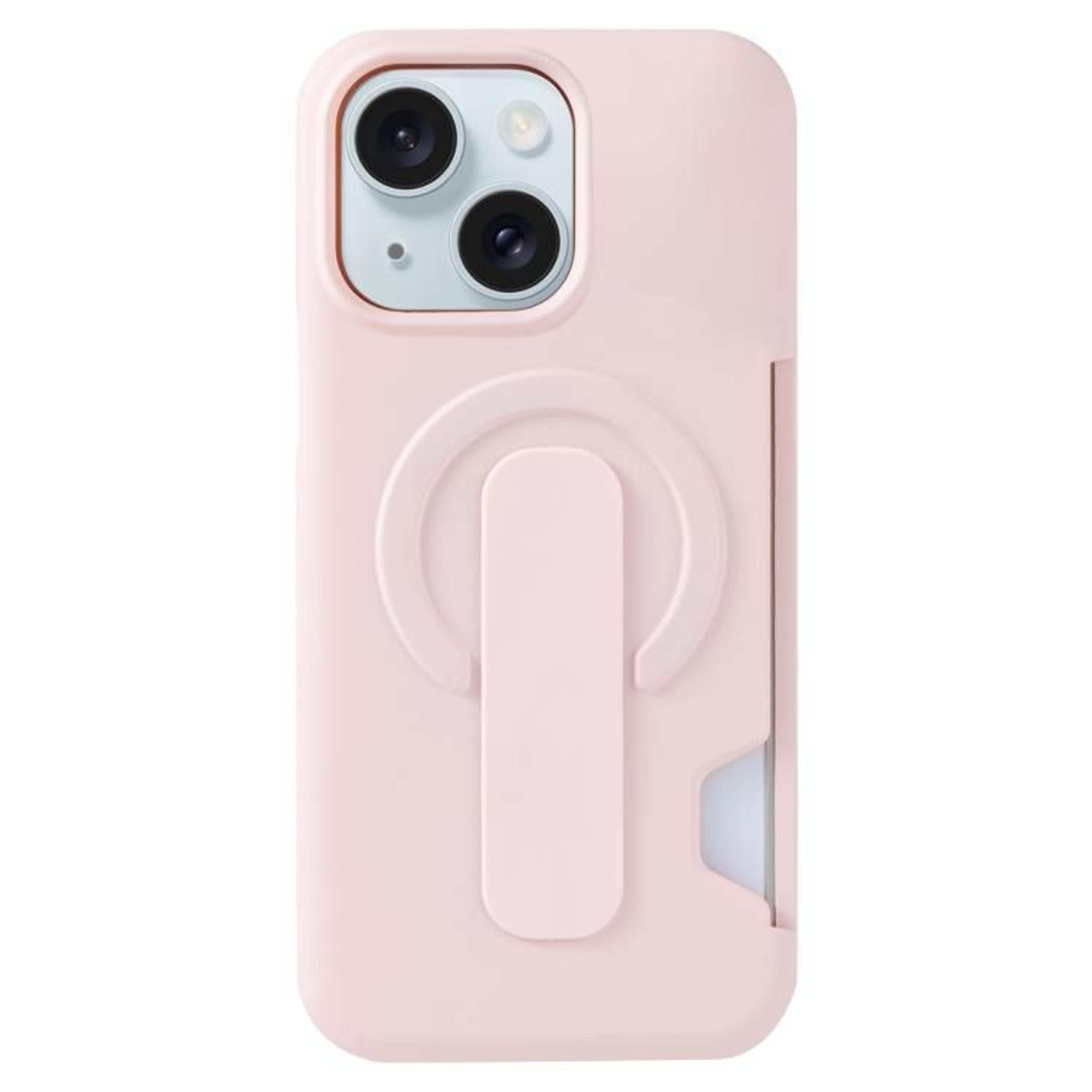 IPhone 15 Magnetic Wallet Case With Card Holder And Kickstand 10
