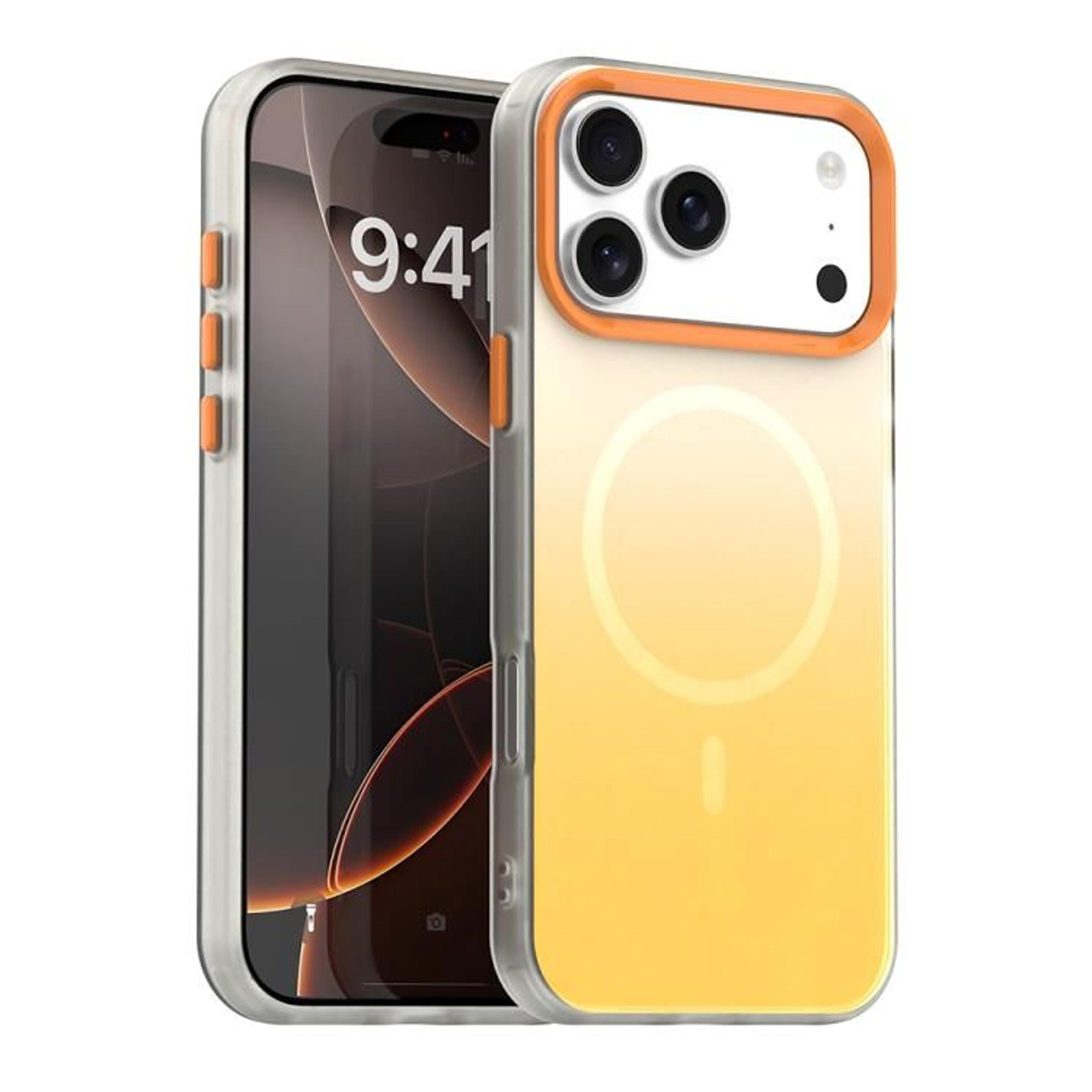 IPhone 18 Pro Gradient Magnetic Case With Shockproof Hybrid Protection 8
