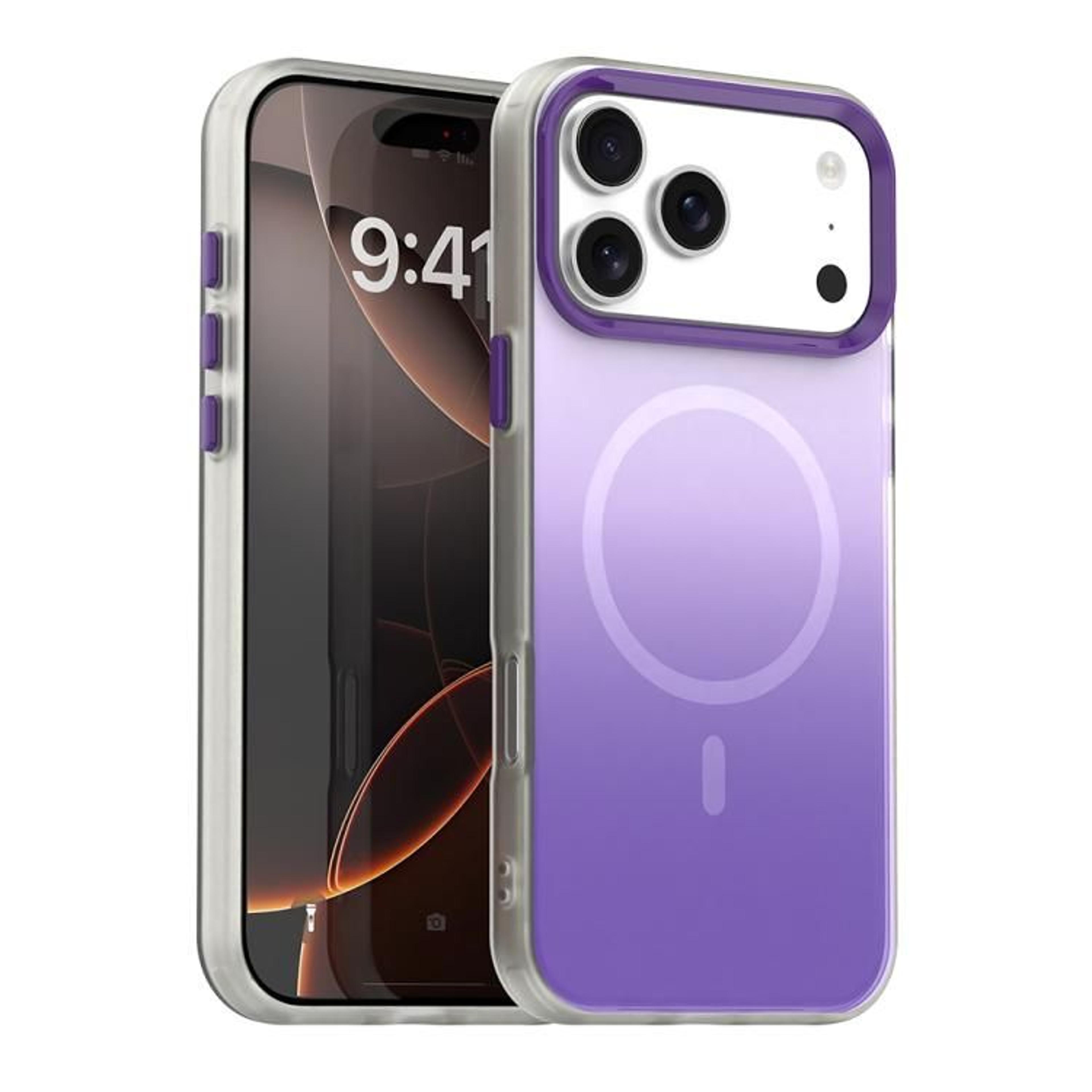 IPhone 18 Pro Gradient Magnetic Case With Shockproof Hybrid Protection 11