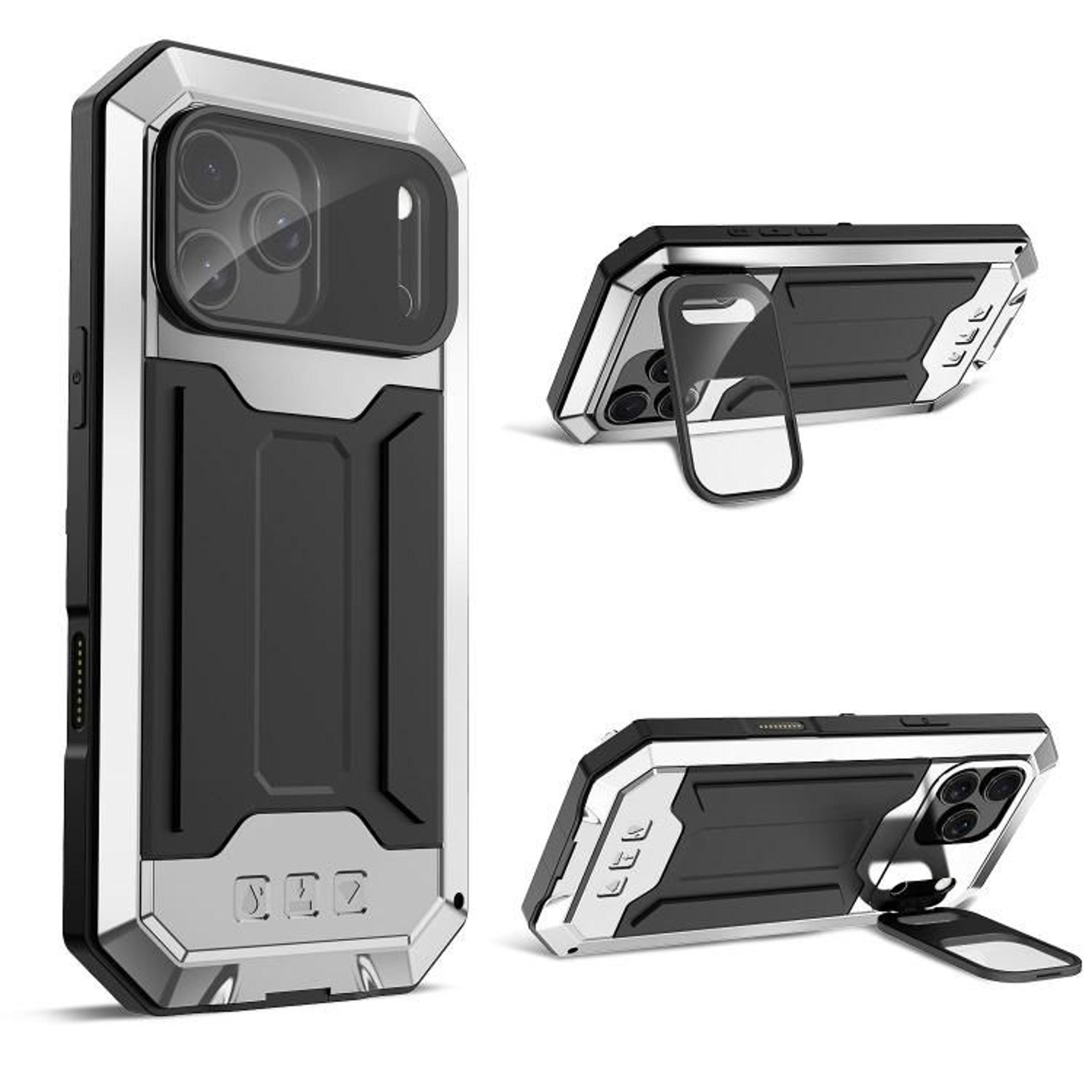 RJUST IPhone 18 Pro Case With Sliding Camera Cover IP54 Protection And Holder 9