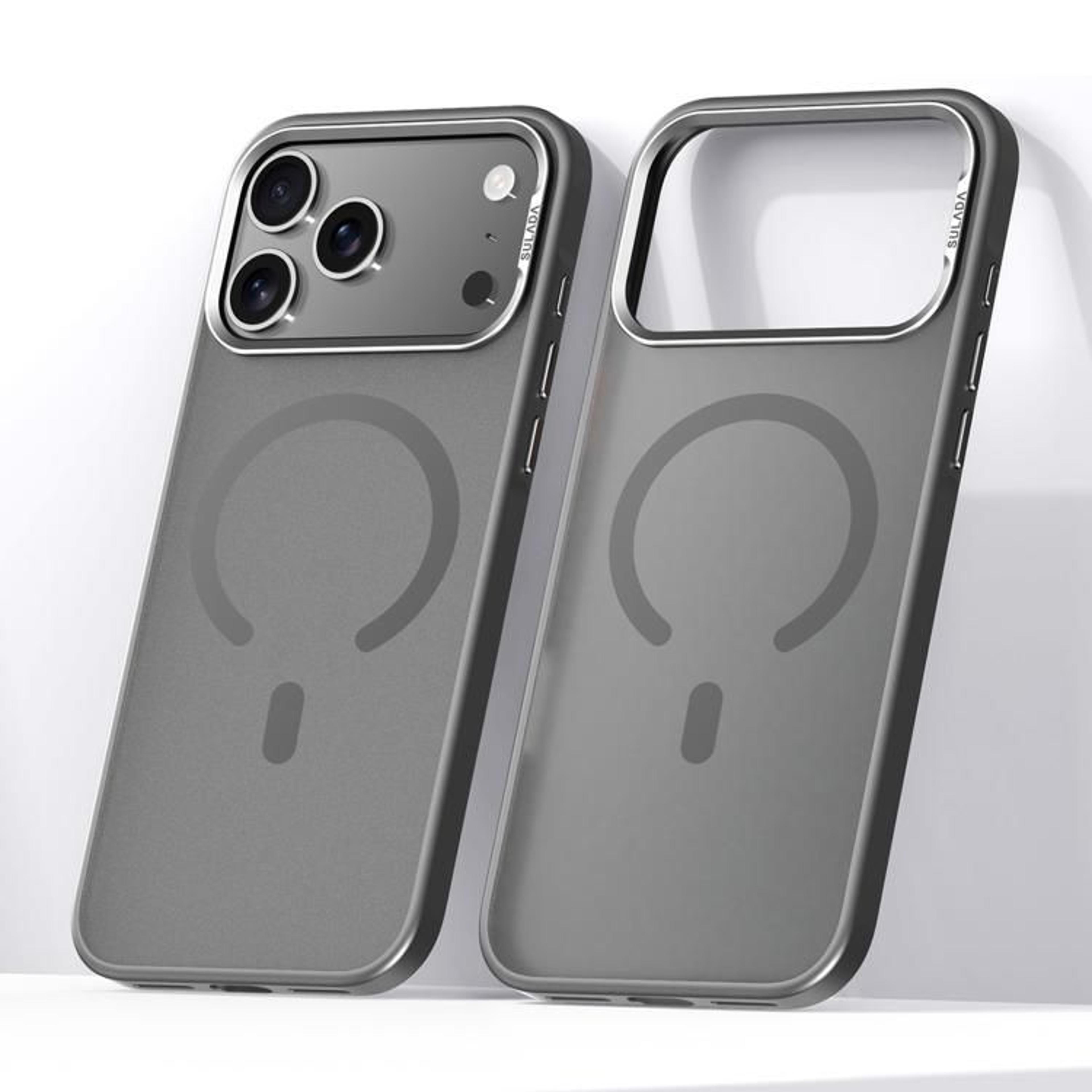 SULADA IPhone 18 Pro Max Case MagSafe Hybrid TPU PC Protective Cover 8