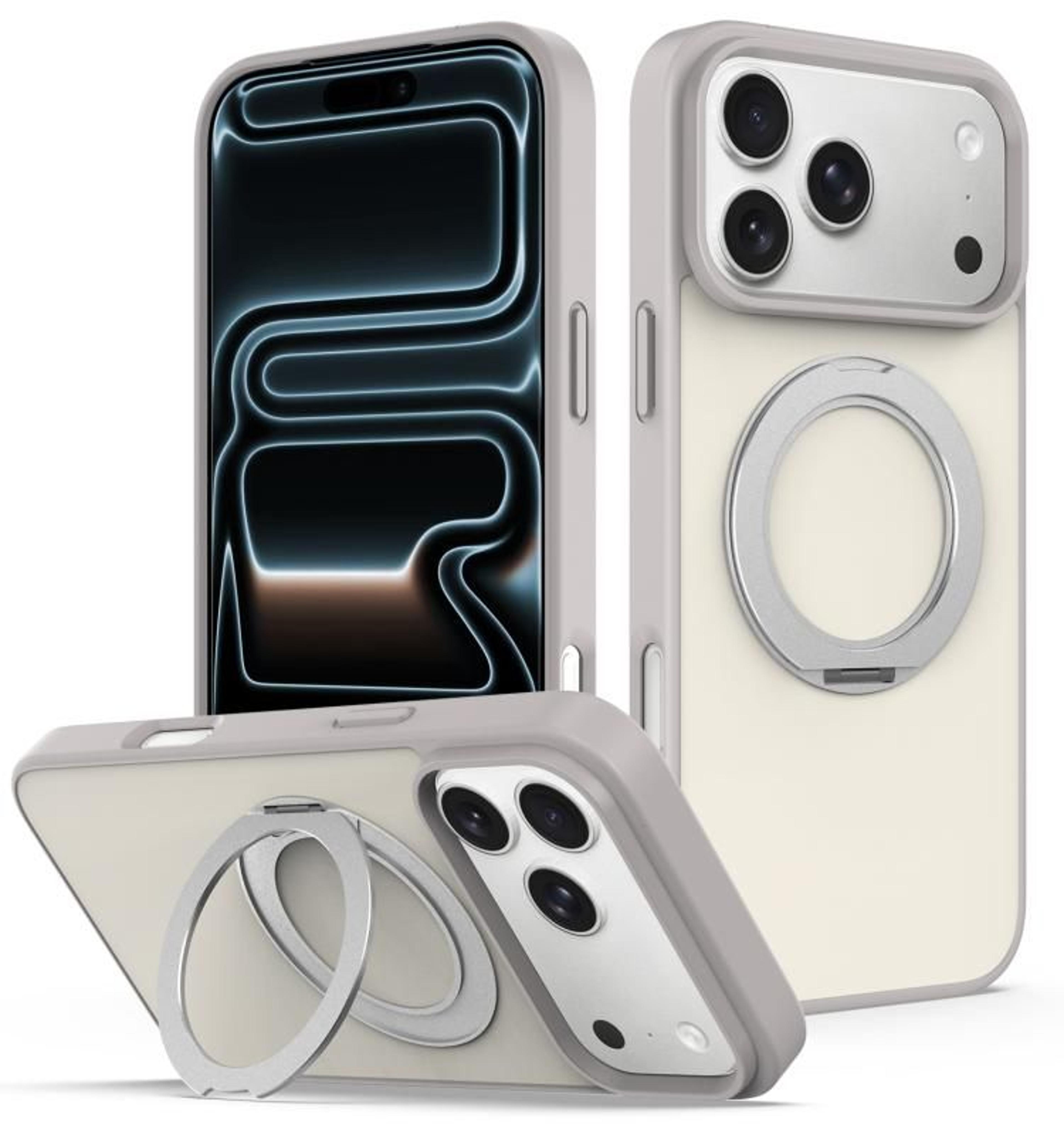 IPhone 18 Pro Max Case With 360 Rotating Kickstand And Magnetic Ring Matte Protective Cover 10