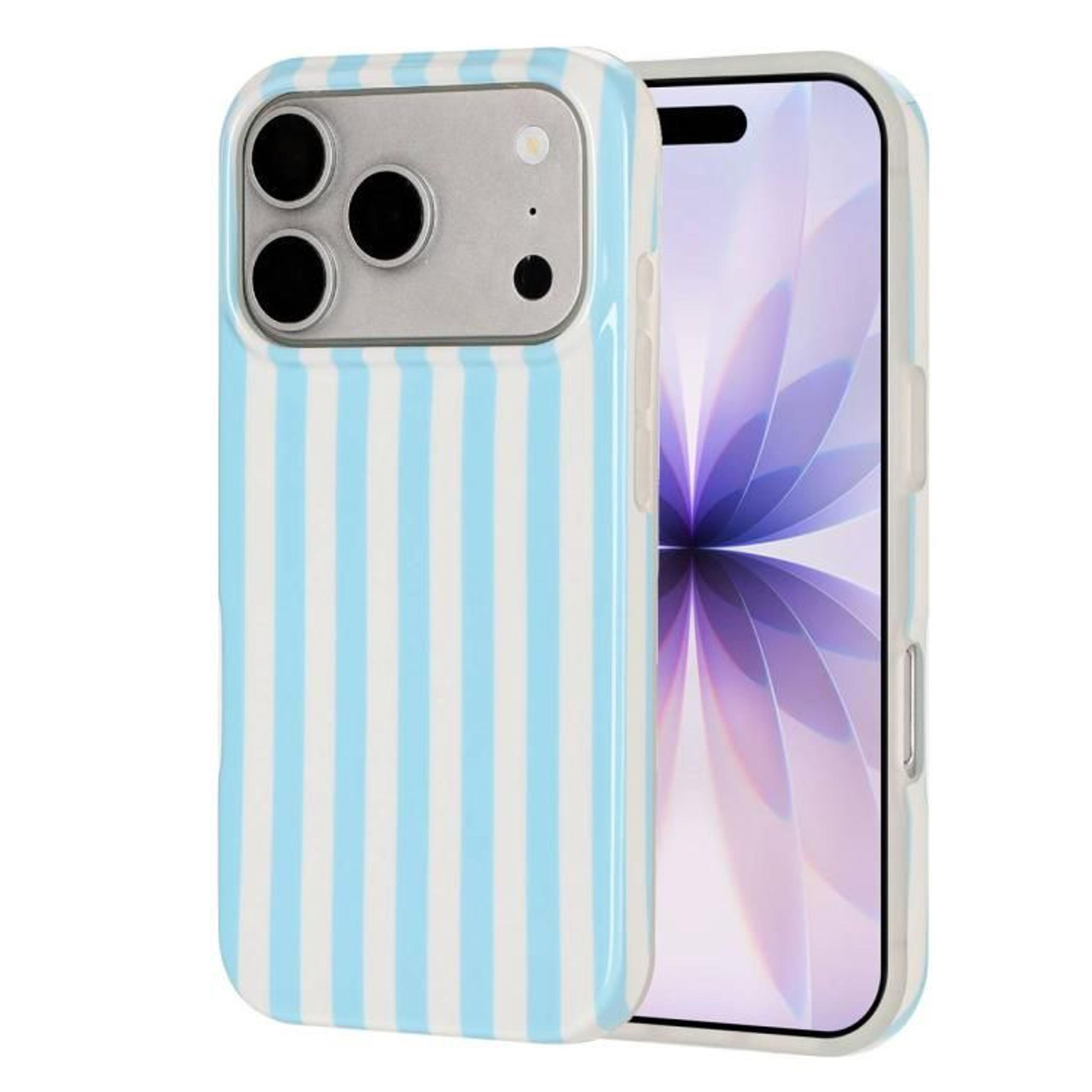 IPhone 18 Pro Max Case Full Coverage TPU Phone Case With Stylish Vertical Stripes 7