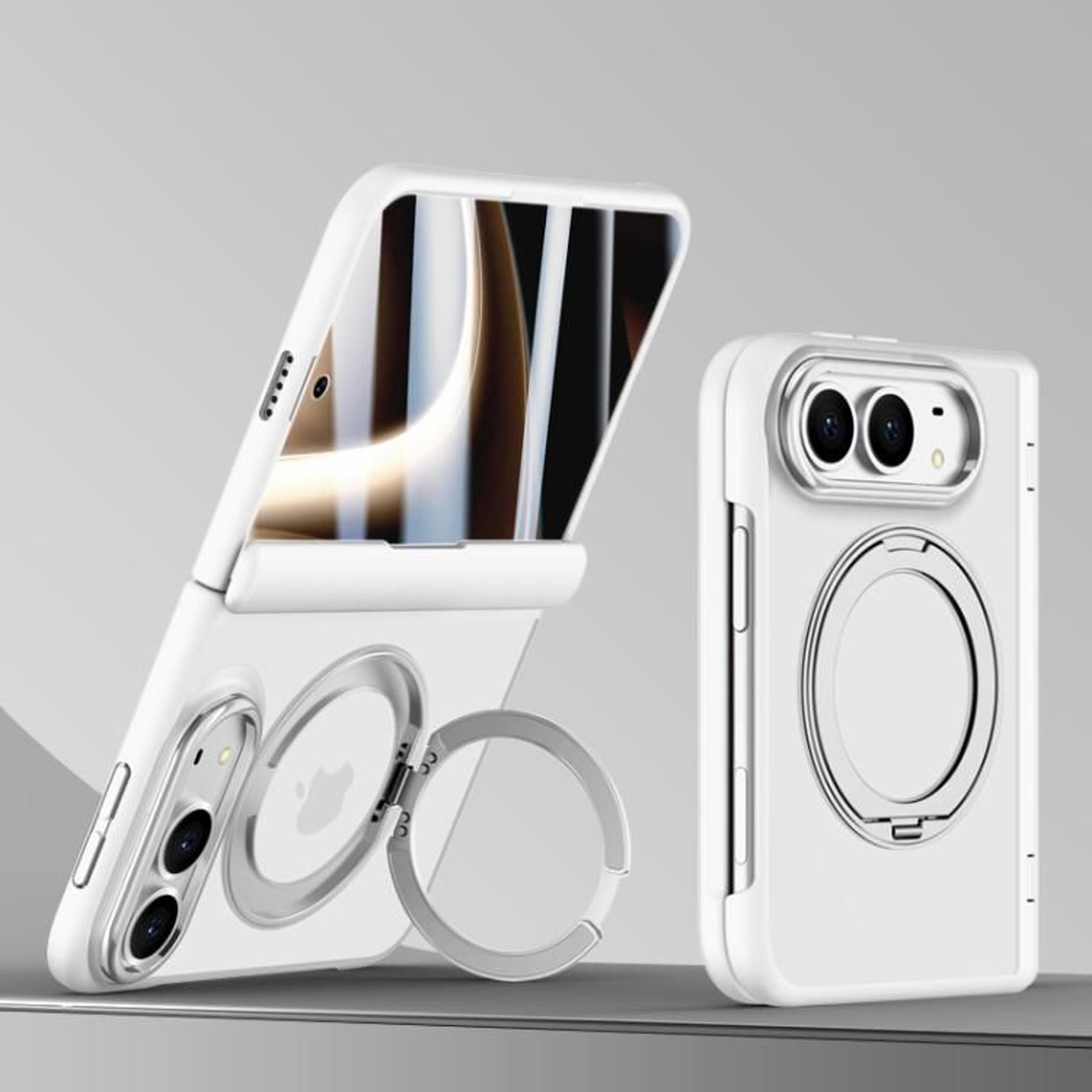 IPhone Duo Case Magnetic Phone Case Case With Screen Protector 360 Rotating Stand Case Wireless Cha 8