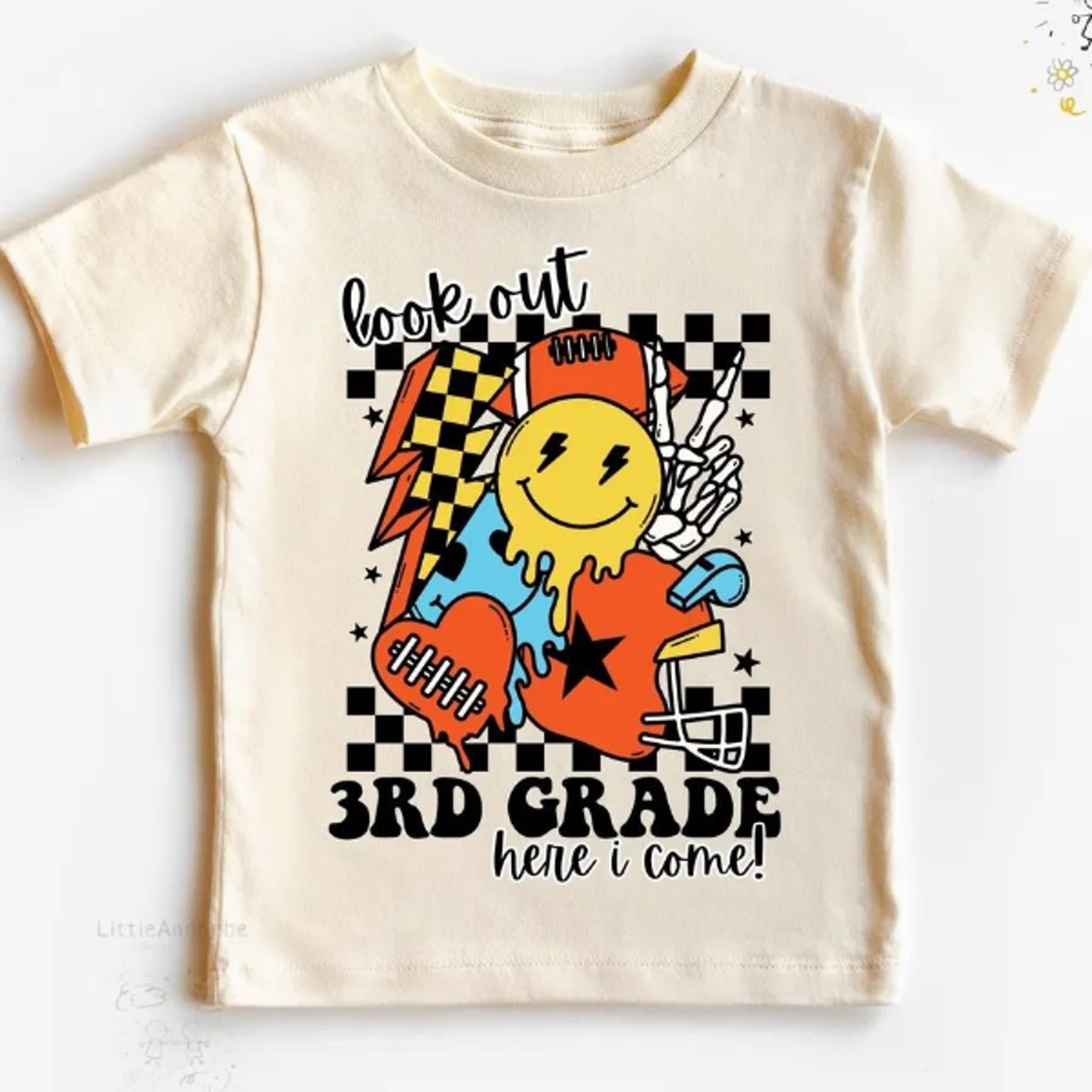 look out 3rd grade here i come shirt, third grade back to school shirt, first day of 3rd grade tee, kids school shirt