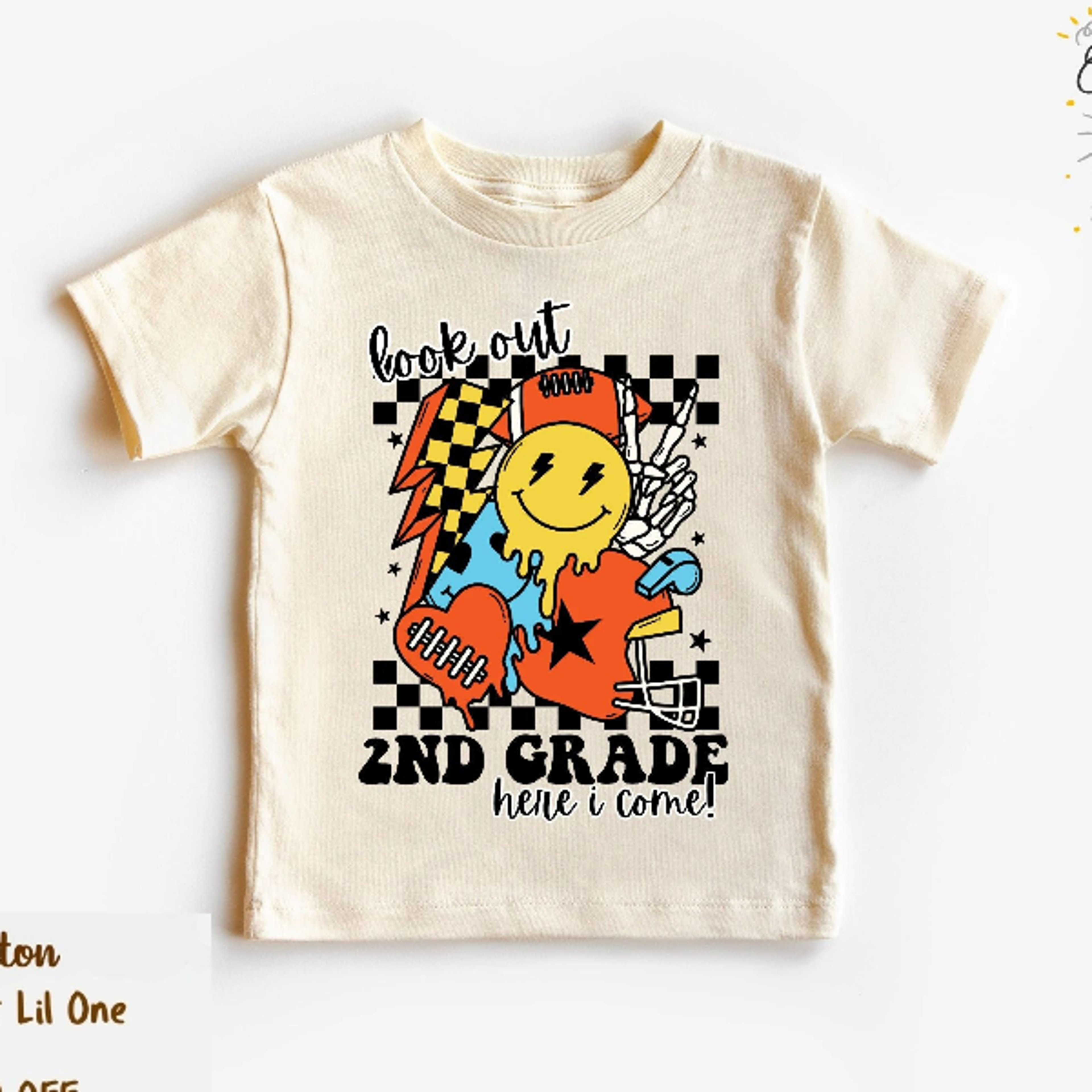 look out 2nd grade here i come shirt, second grade back to school shirt, first day of 2nd grade tee, kids school shirt,