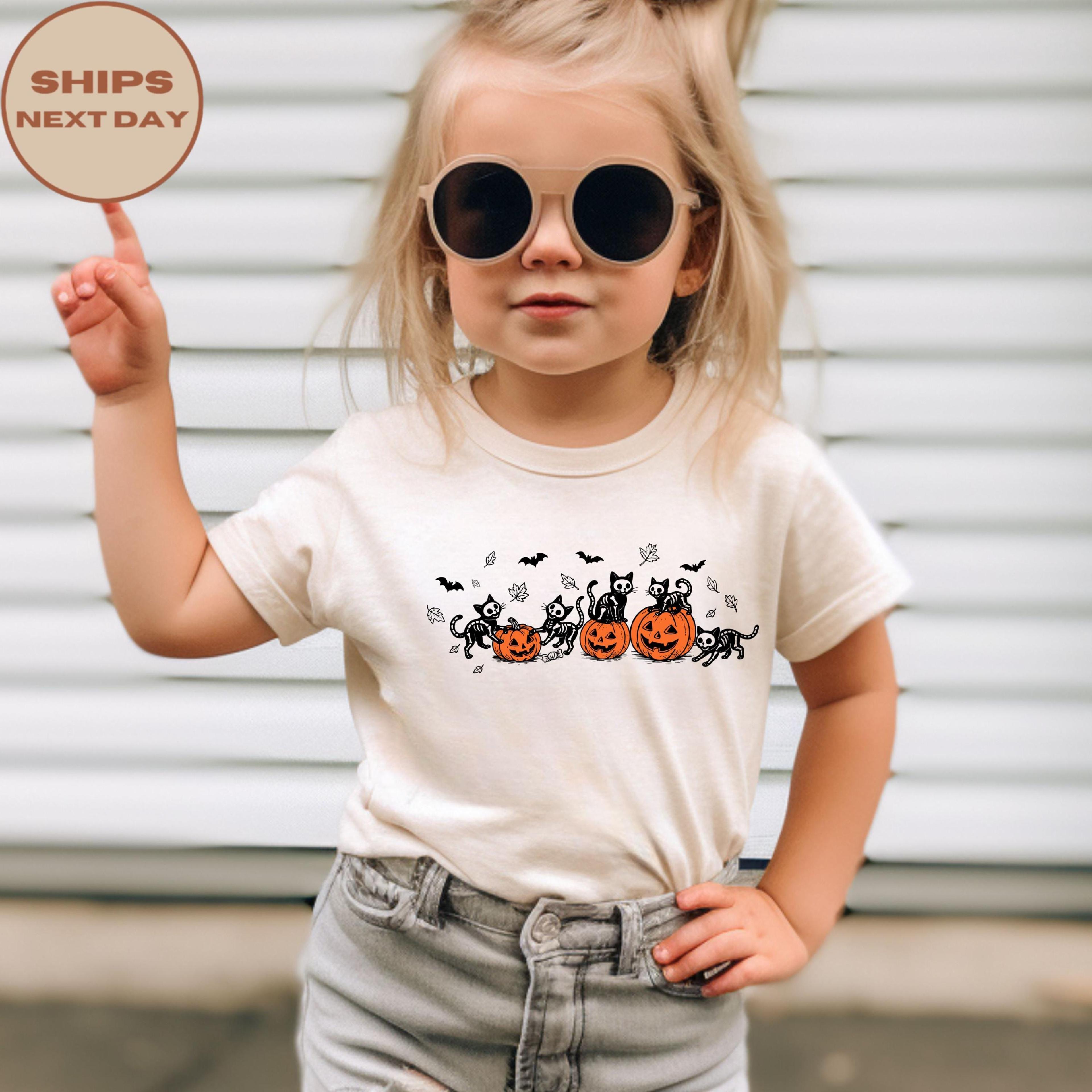 skeleton cat t-shirt, halloween cat shirt, spooky cat lover tee, cute black cat graphic shirt, fall halloween outfit