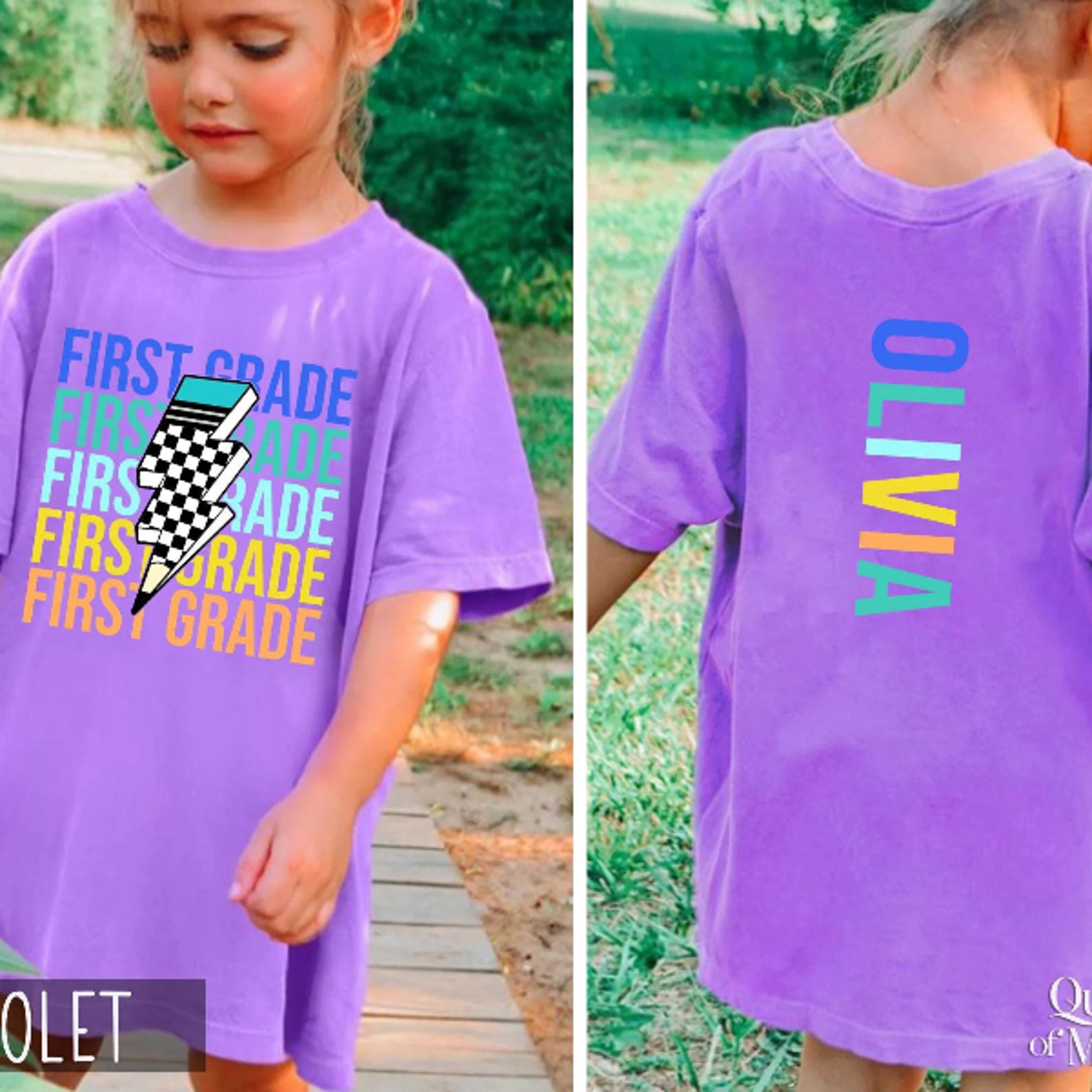 personalized first grade shirt, custom name kids tee, first day of school boy shirt, first grade student t-shirt