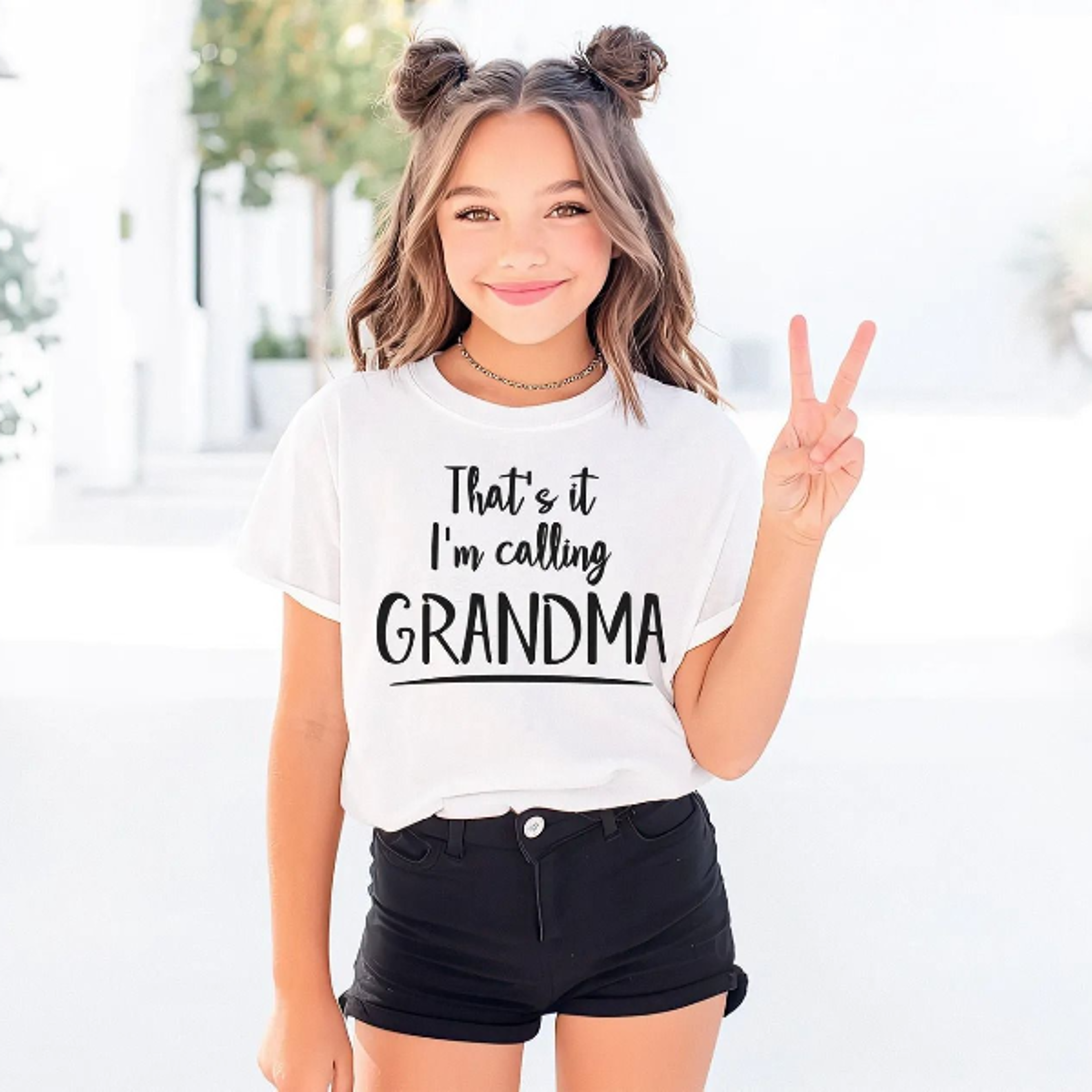 that's it i'm calling grandma youth t-shirt, kids t-shirt, youth sweatshirt, funny grandma shirt, gift for boys girls