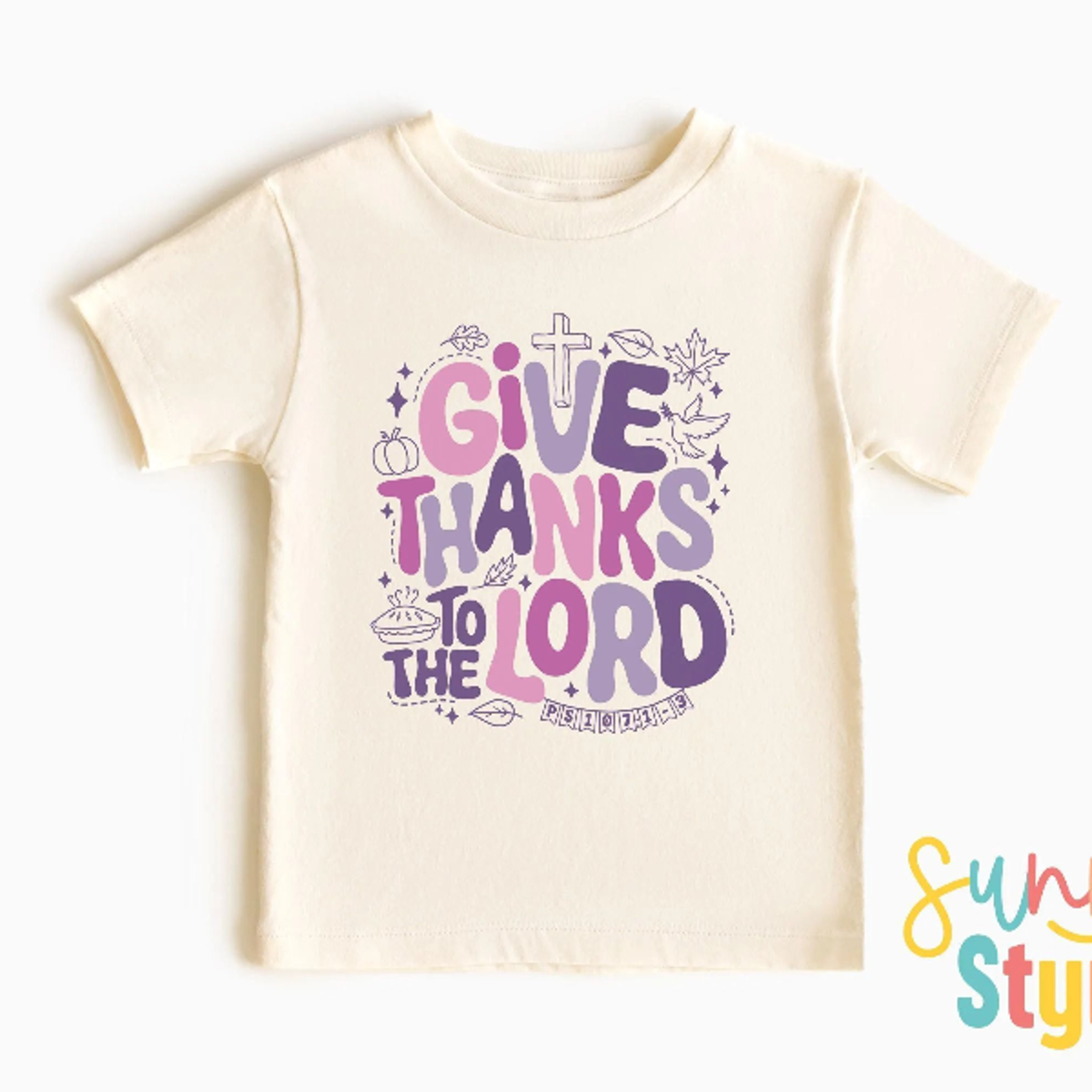 give thanks to the lord baby bodysuit, christian thanksgiving baby shirt, faith based fall outfit, religious baby gift
