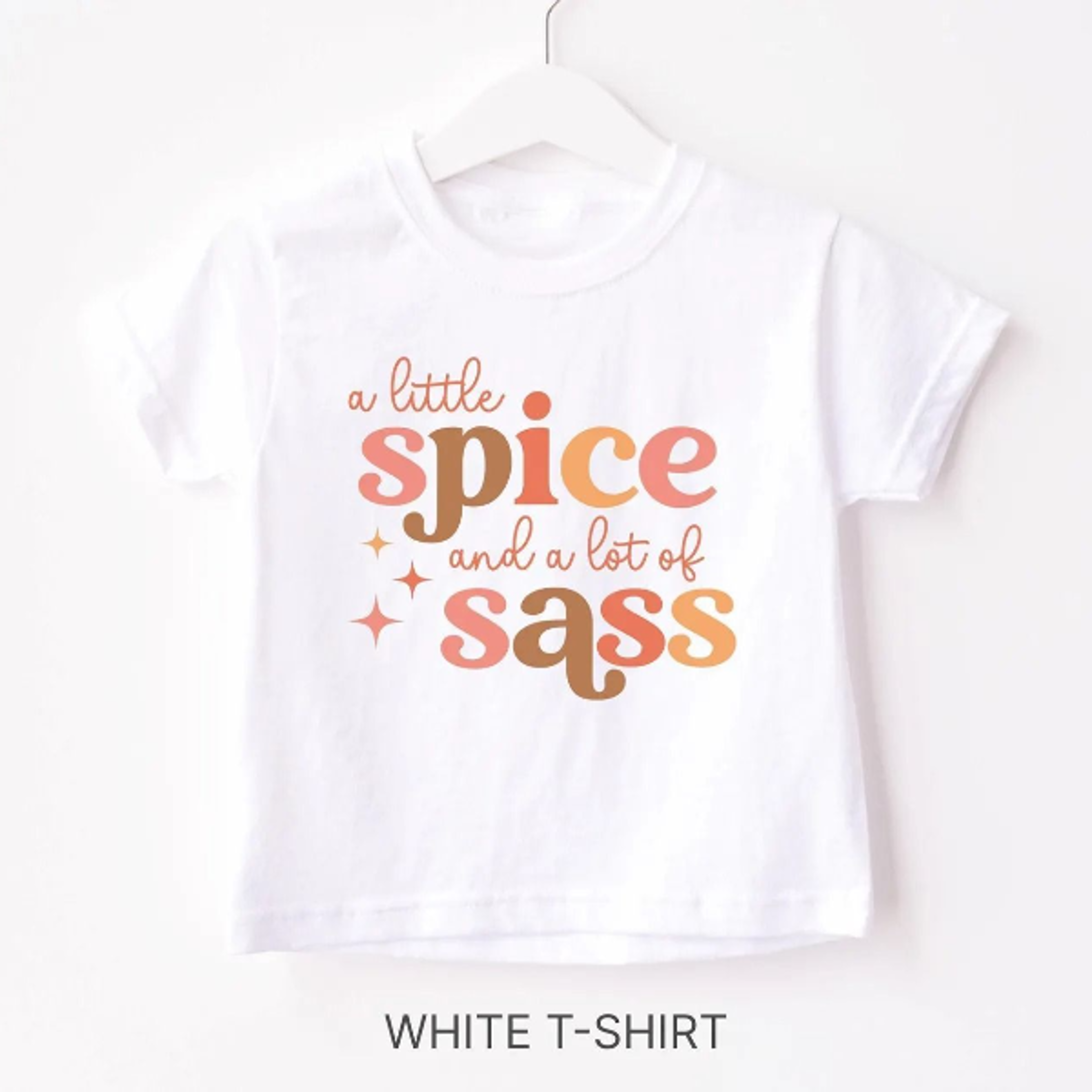 a little spice and a lot of sass baby romper, funny baby bodysuit, cute kids shirt, toddler fall outfit