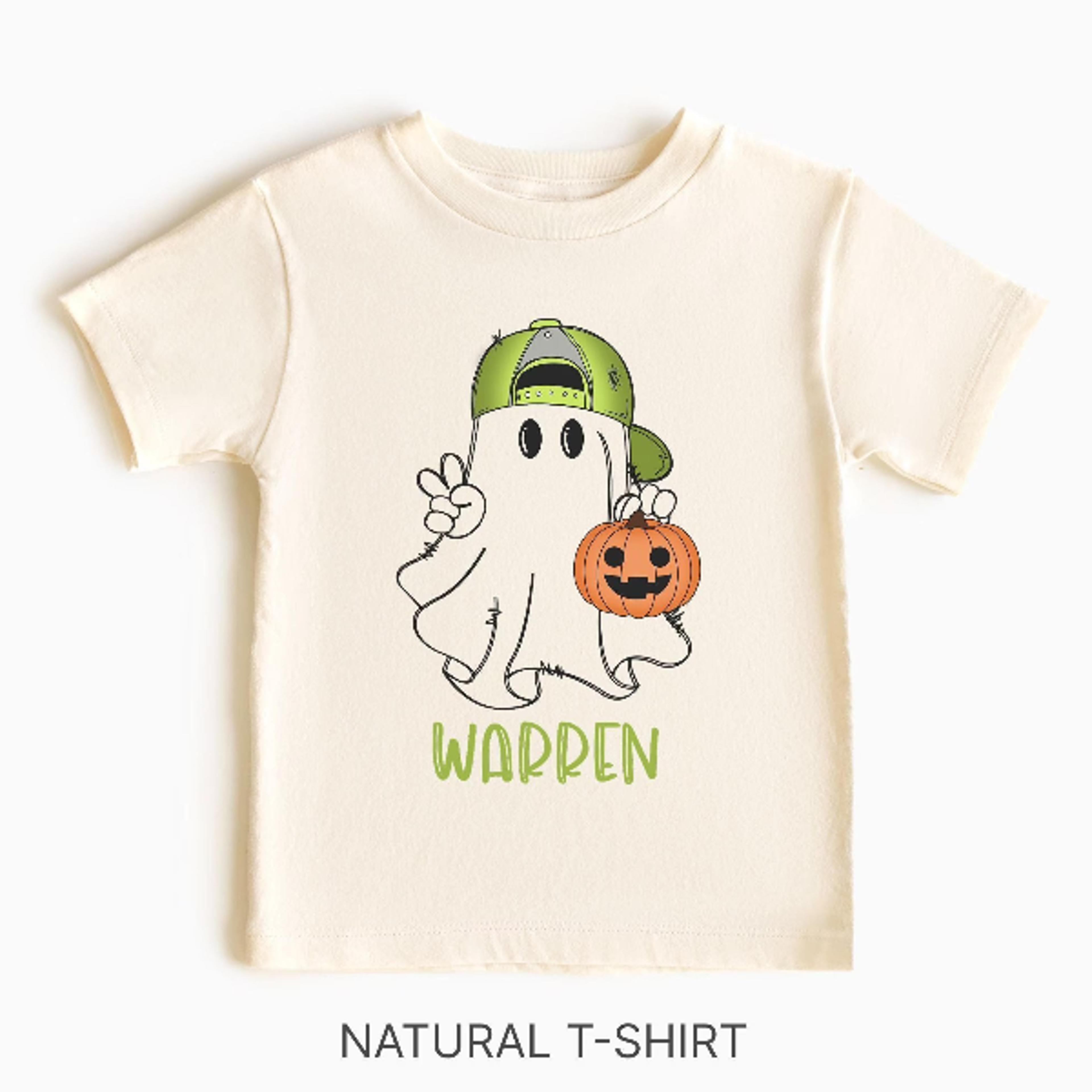 personalized halloween kids shirt, custom name ghost t-shirt, cute pumpkin ghost tee, boys halloween shirt